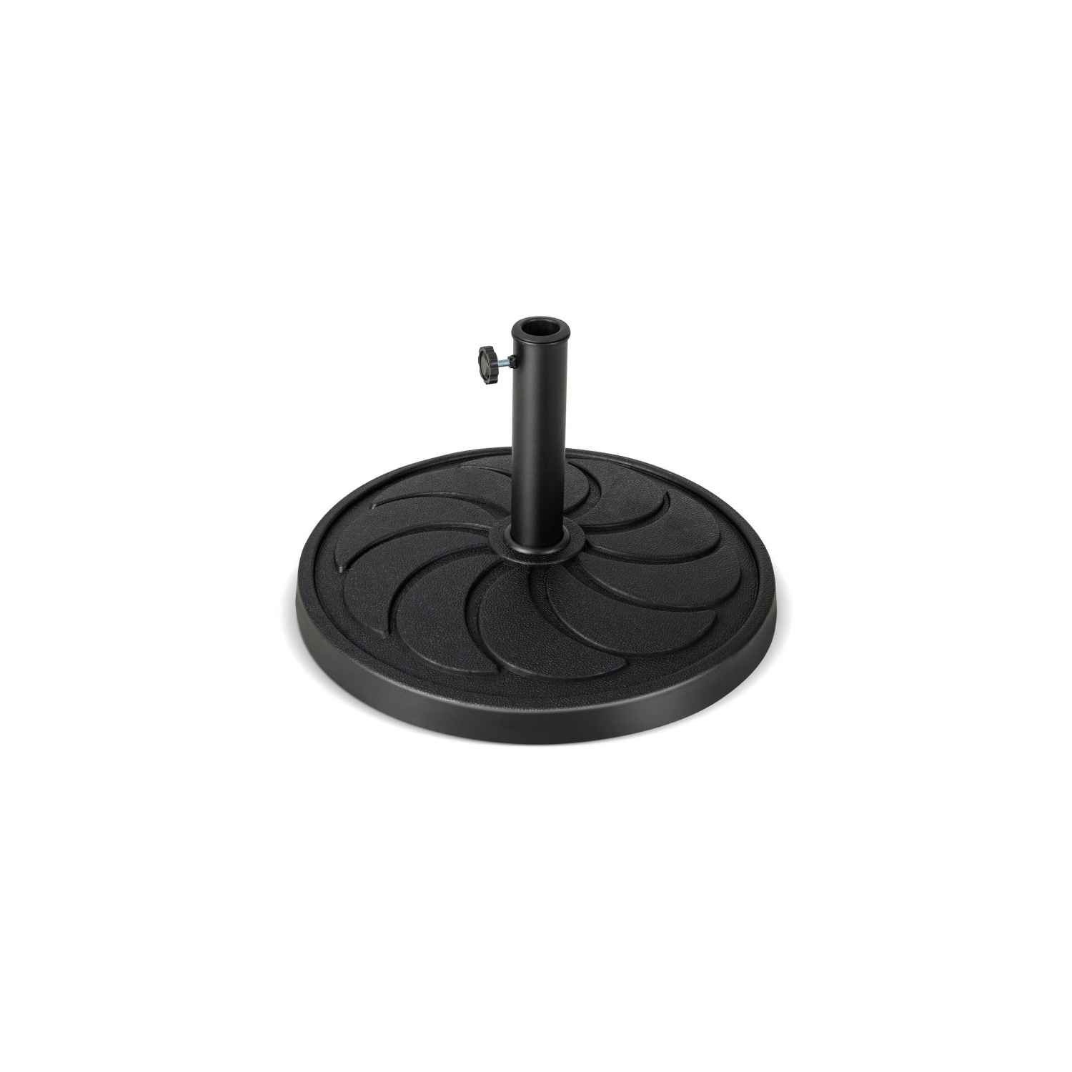 Round Outdoor Umbrella Base for Patio, Garden, or Deck Umbrellas
