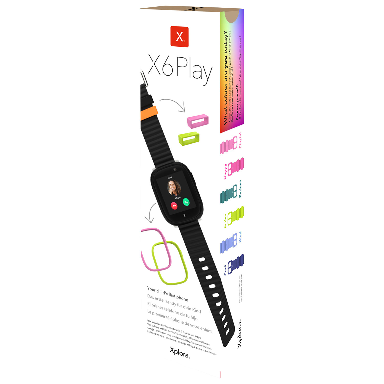 Montre intelligente pour enfants de 38,6 mm X6Play Xplora