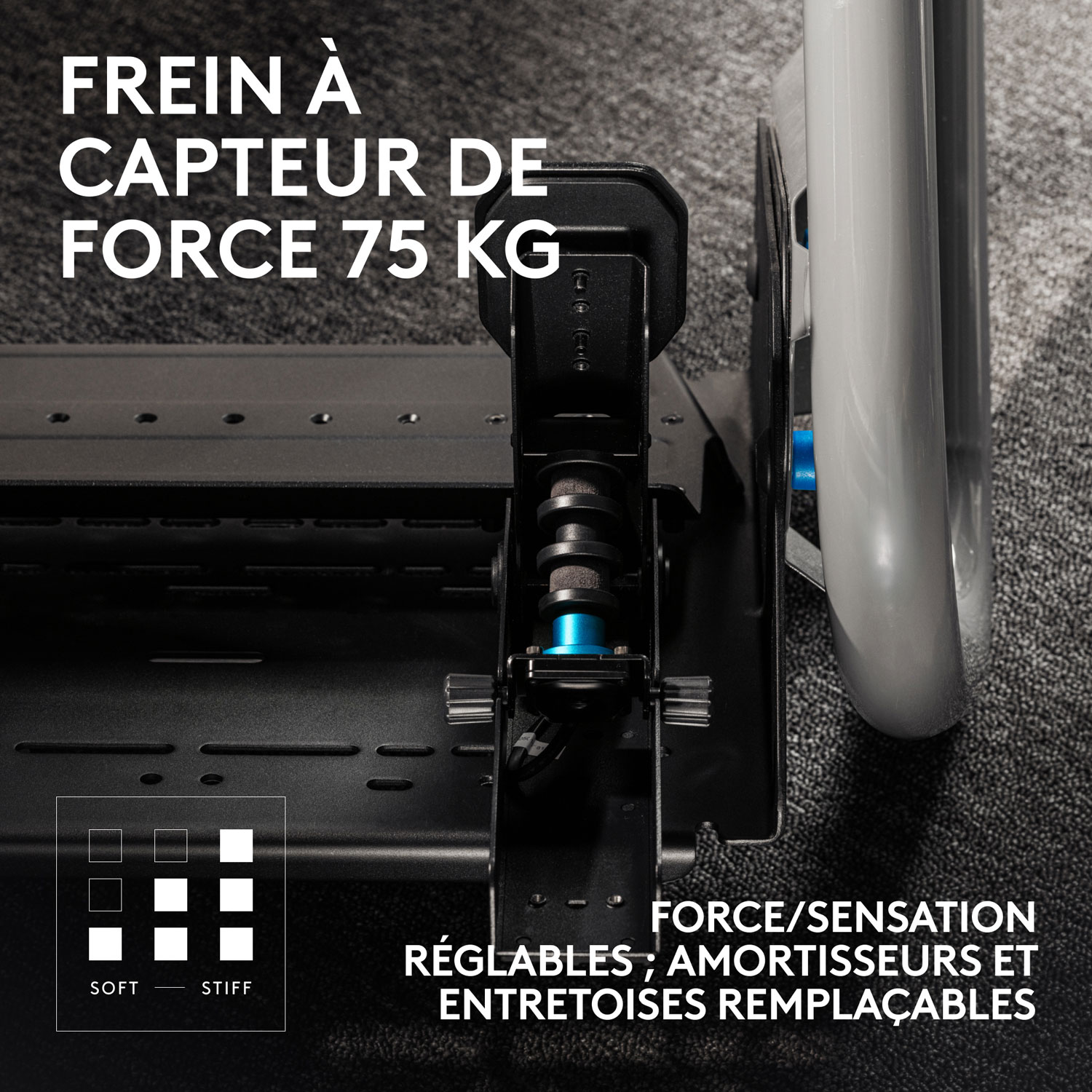 Pédalier de course RS de Logitech G