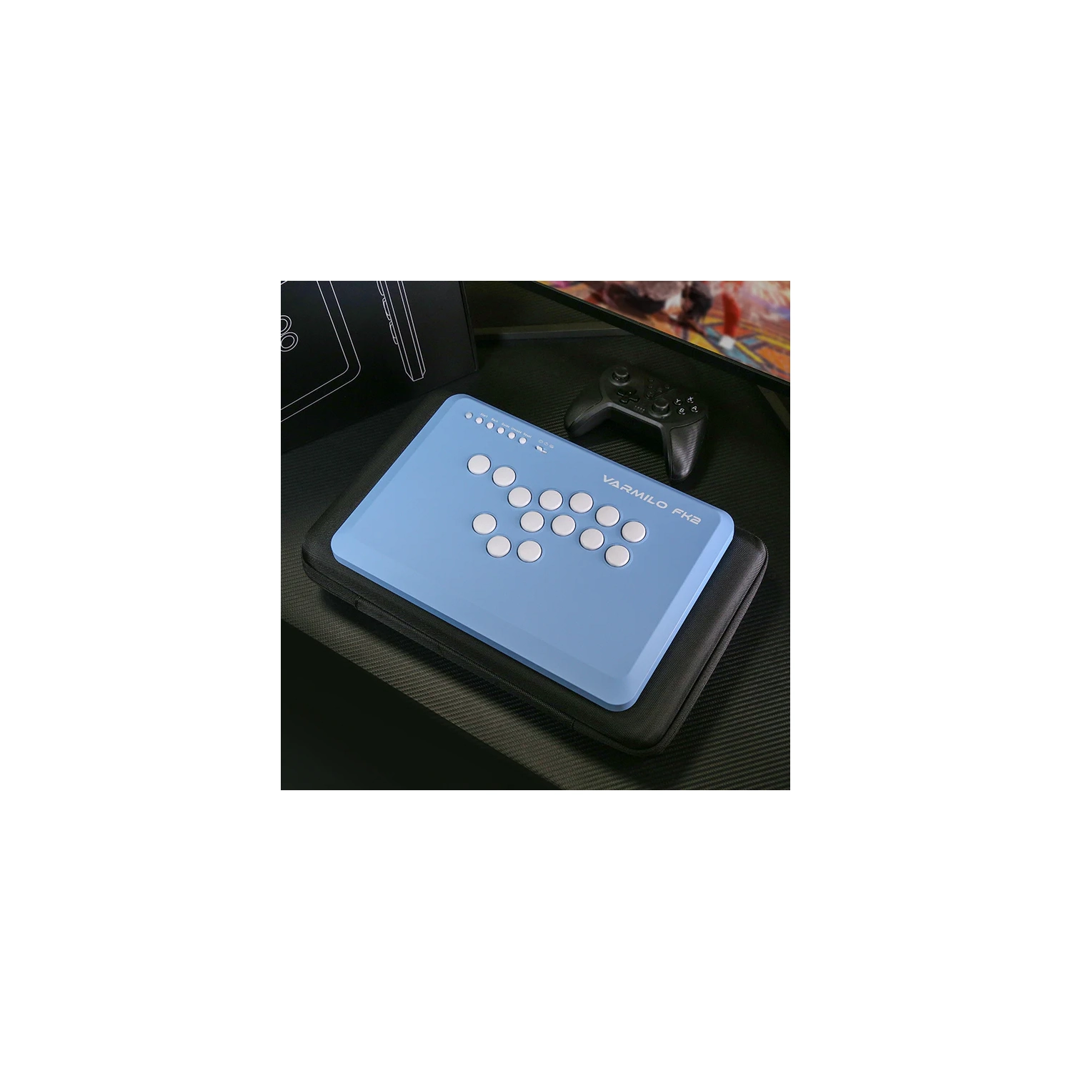 Varmilo FK 2 Fighting Arcade Controller - Blue