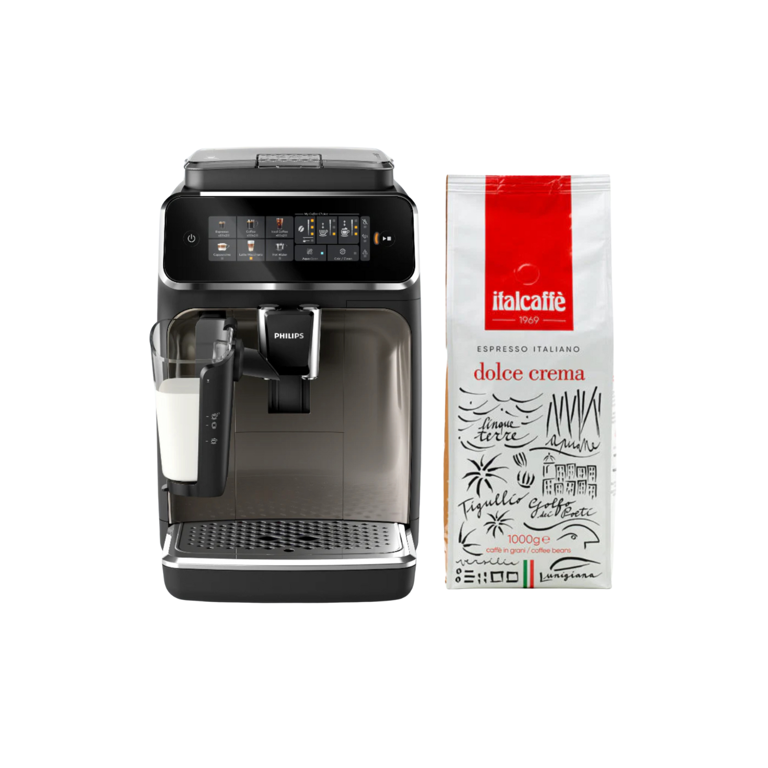 Machine à espresso entièrement automatique 3300 SILENT BREW LATTEGO 3347/90 DE PHILIPS