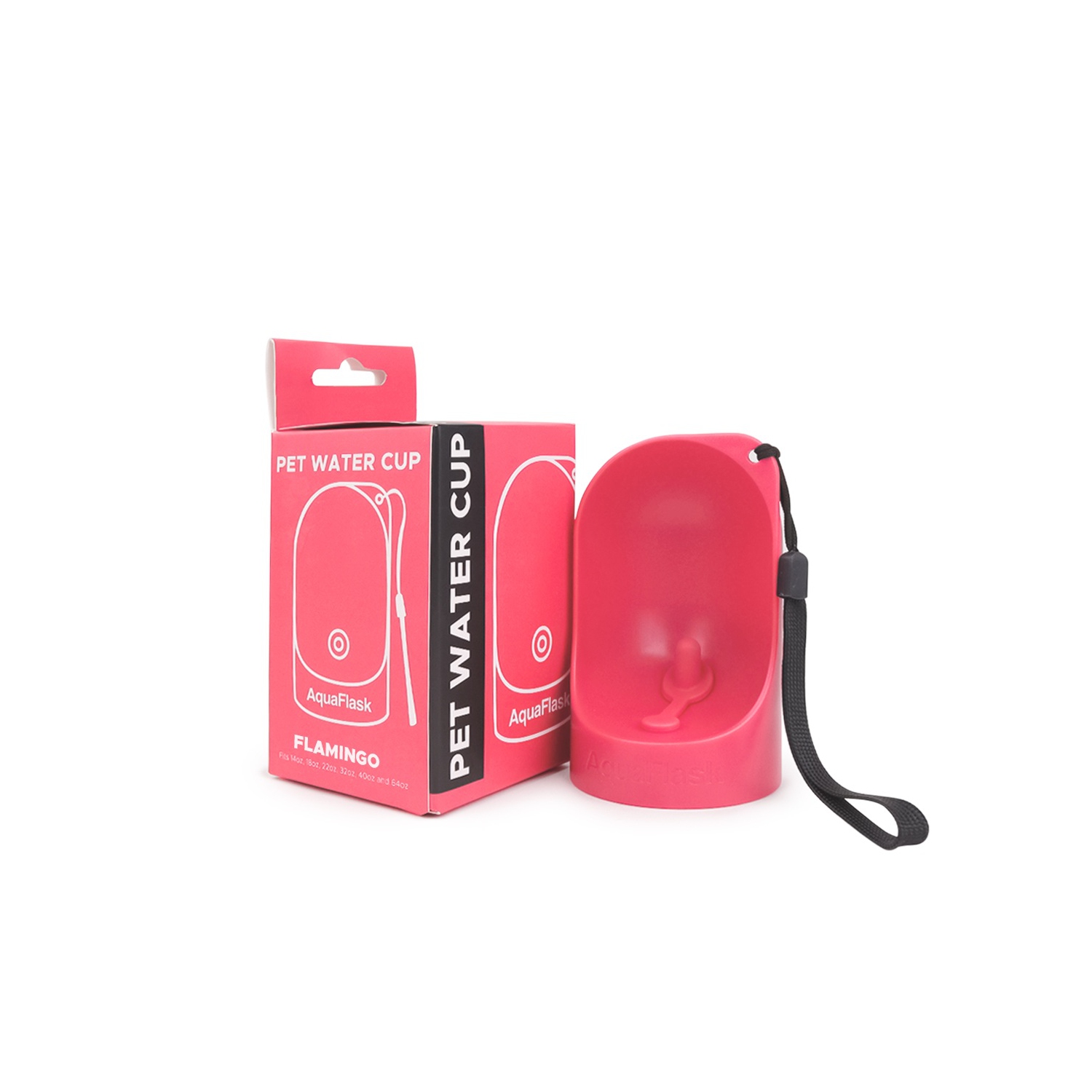 AquaFlask Pet Water Cup - Moss Green