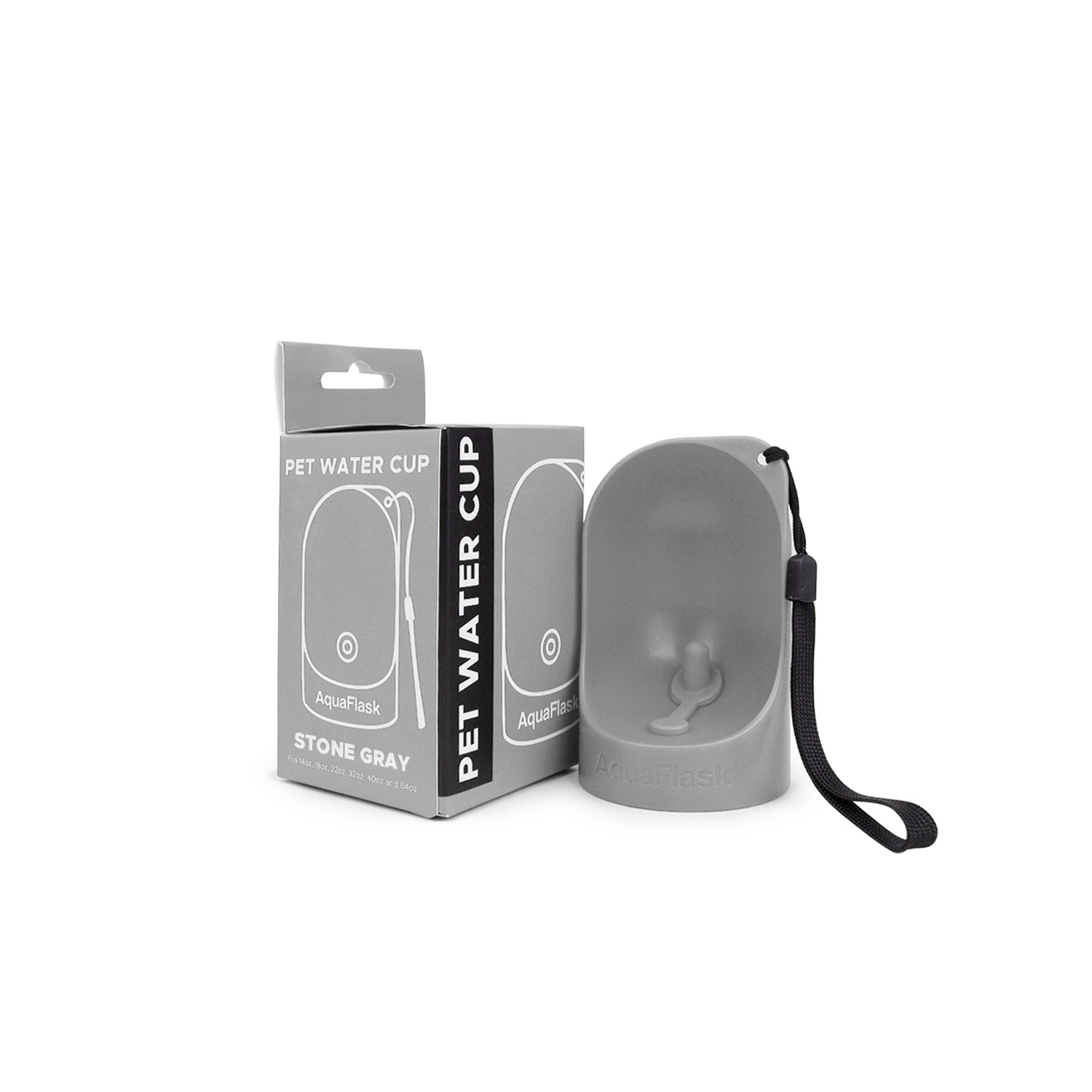 AquaFlask Pet Water Cup - Moss Green