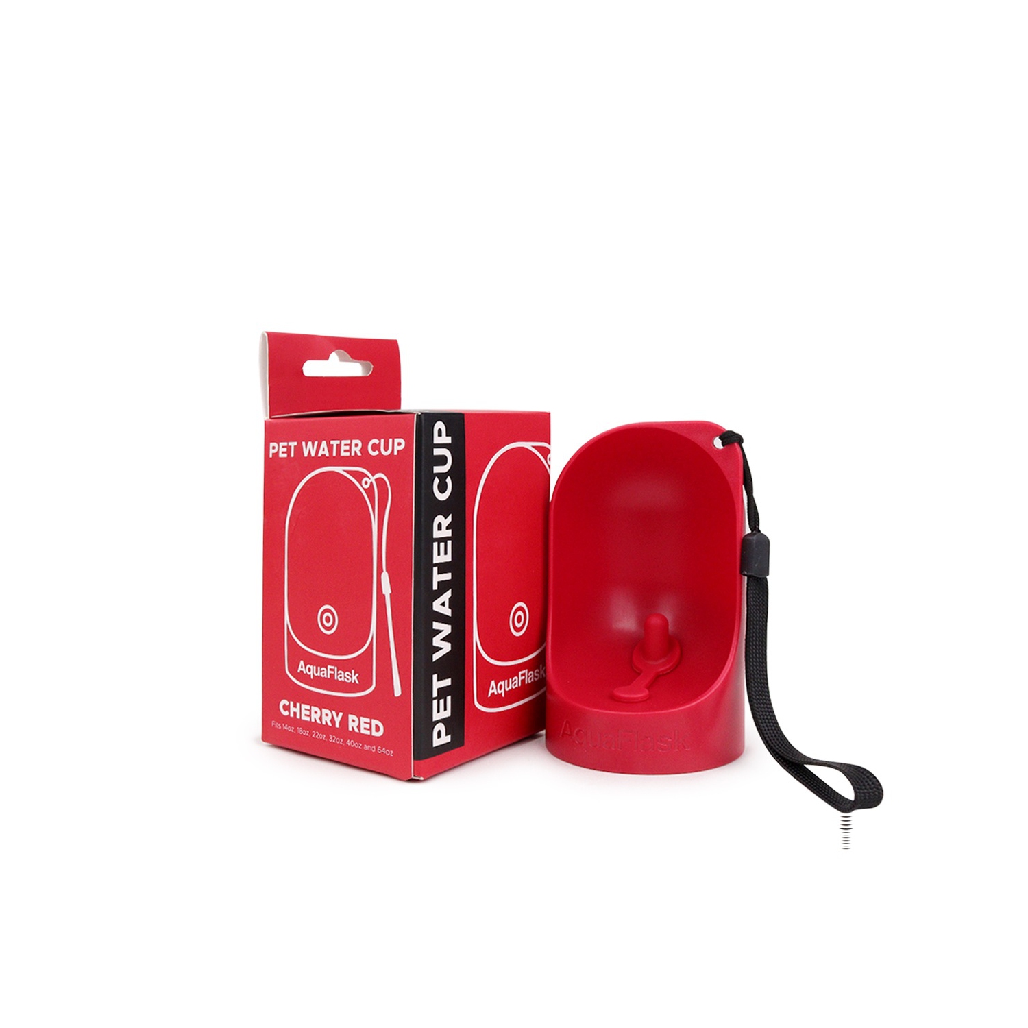 AquaFlask Pet Water Cup - Moss Green