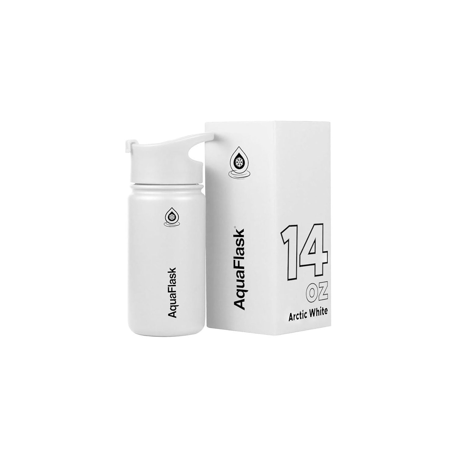 AquaFlask Original Vacuum Insulated Water Bottles 415ml - Moss Green