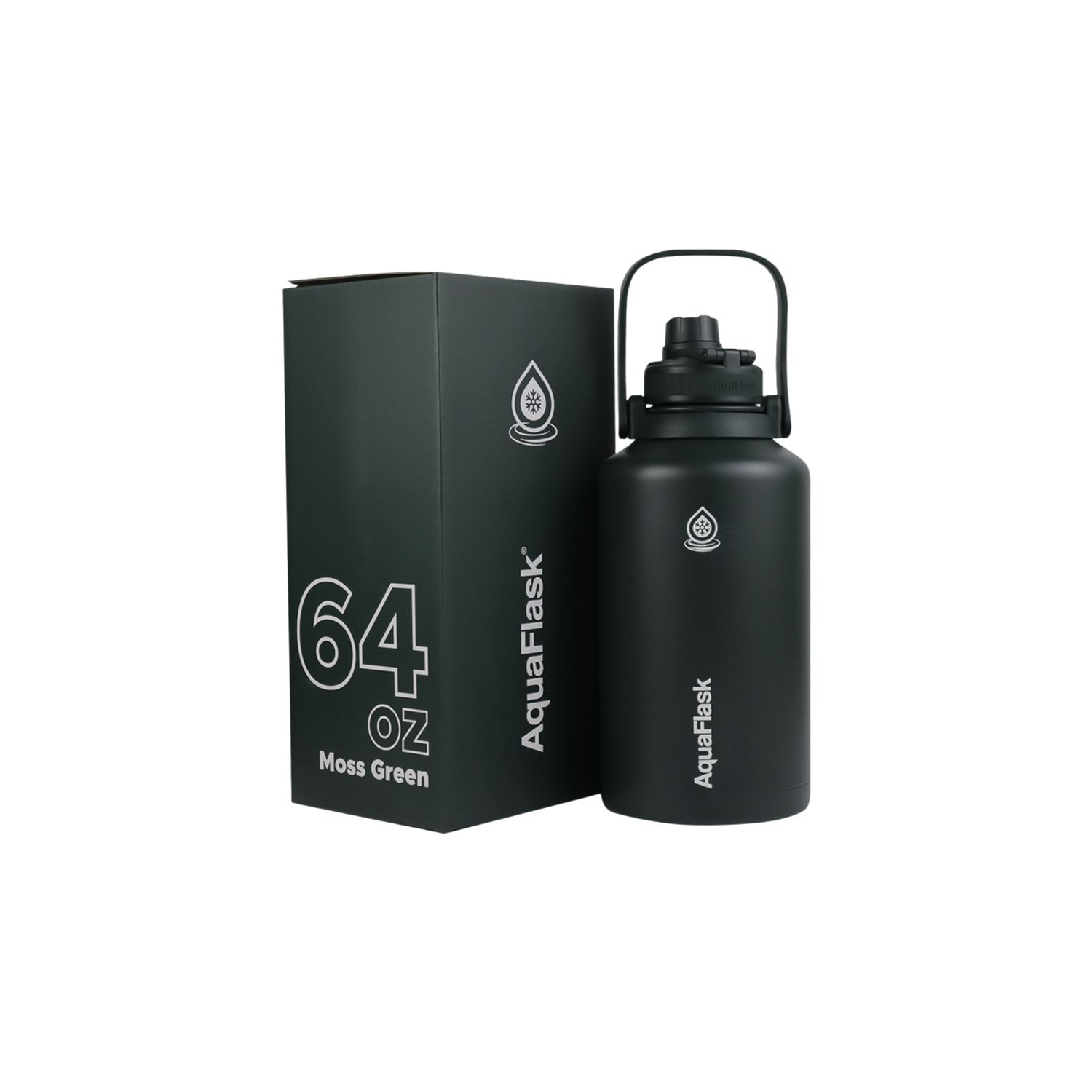 AquaFlask Original Vacuum Insulated Water Bottles 1893ml - Gray