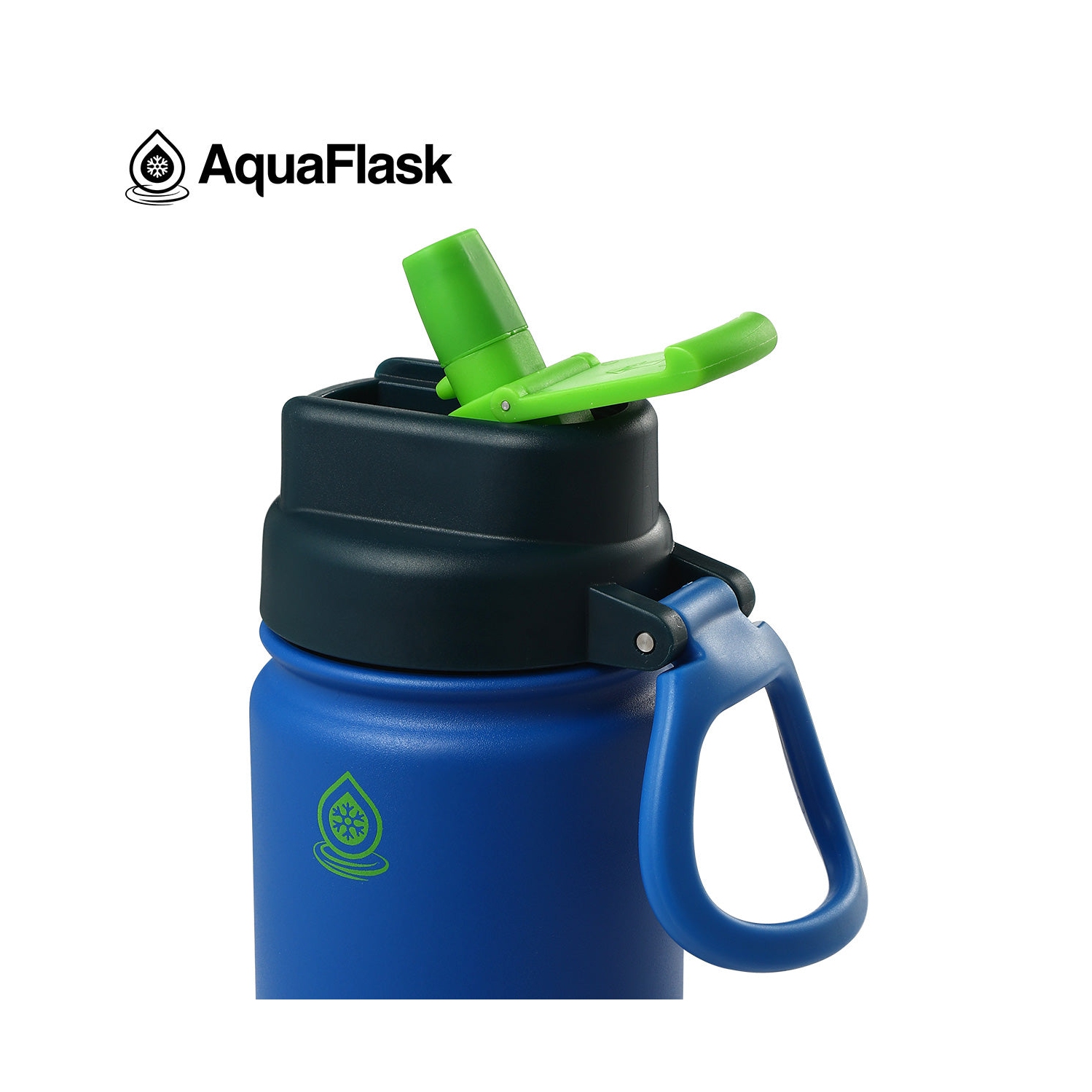 AquaFlask Kids FlipSip 532mL Water Bottles - White