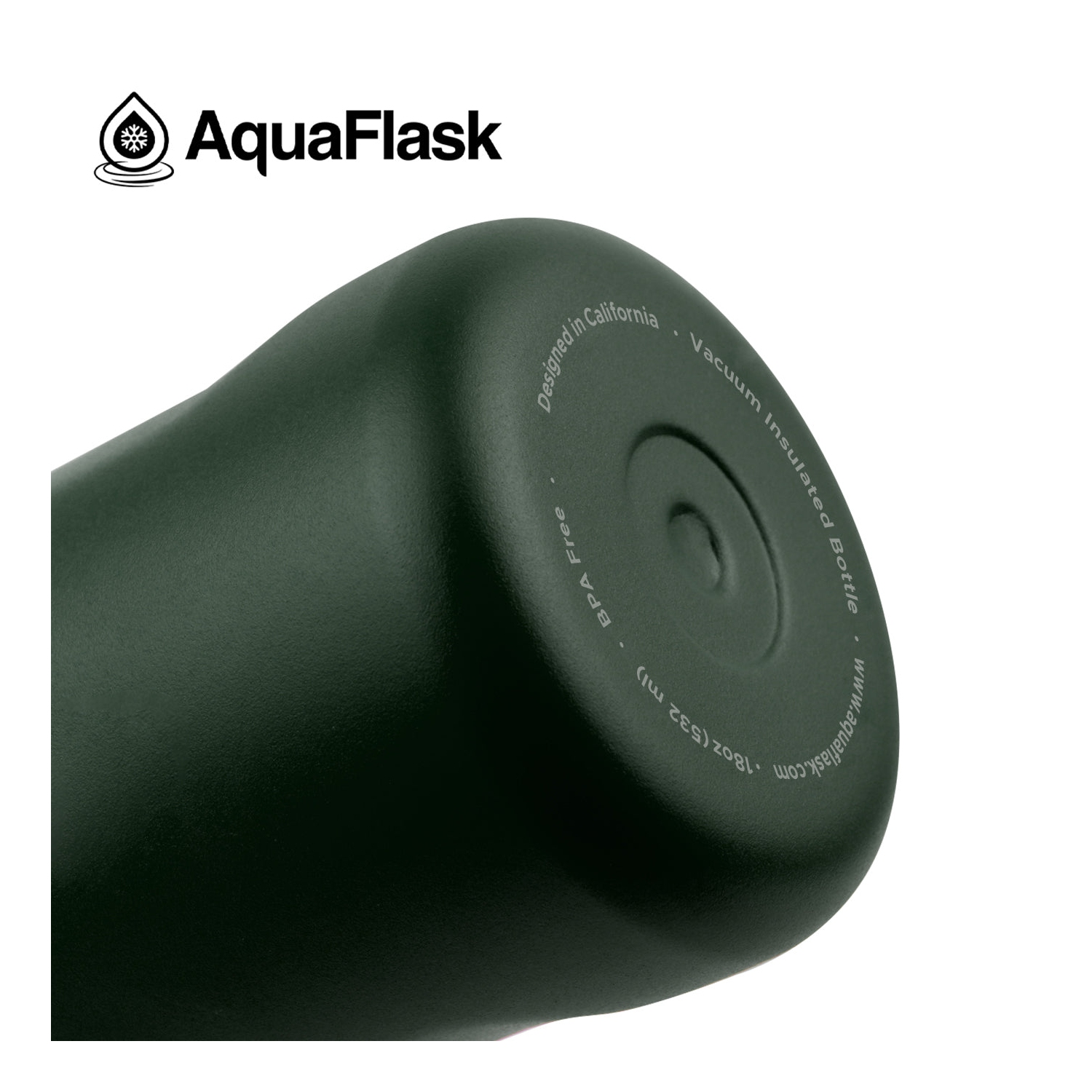 AquaFlask Original Vacuum Insulated Water Bottles 530ml - Green