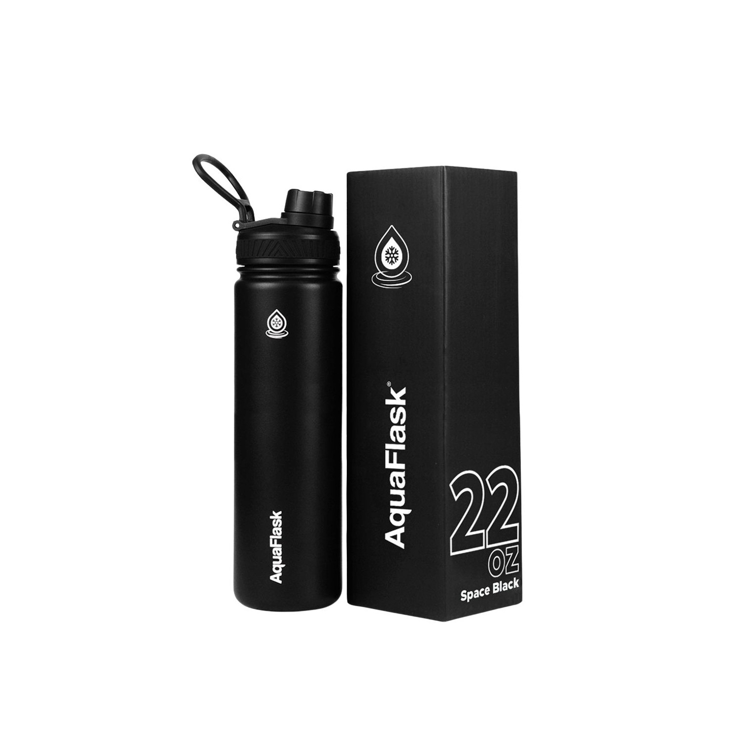 AquaFlask Original Vacuum Insulated Water Bottles 650ml - Arctic White