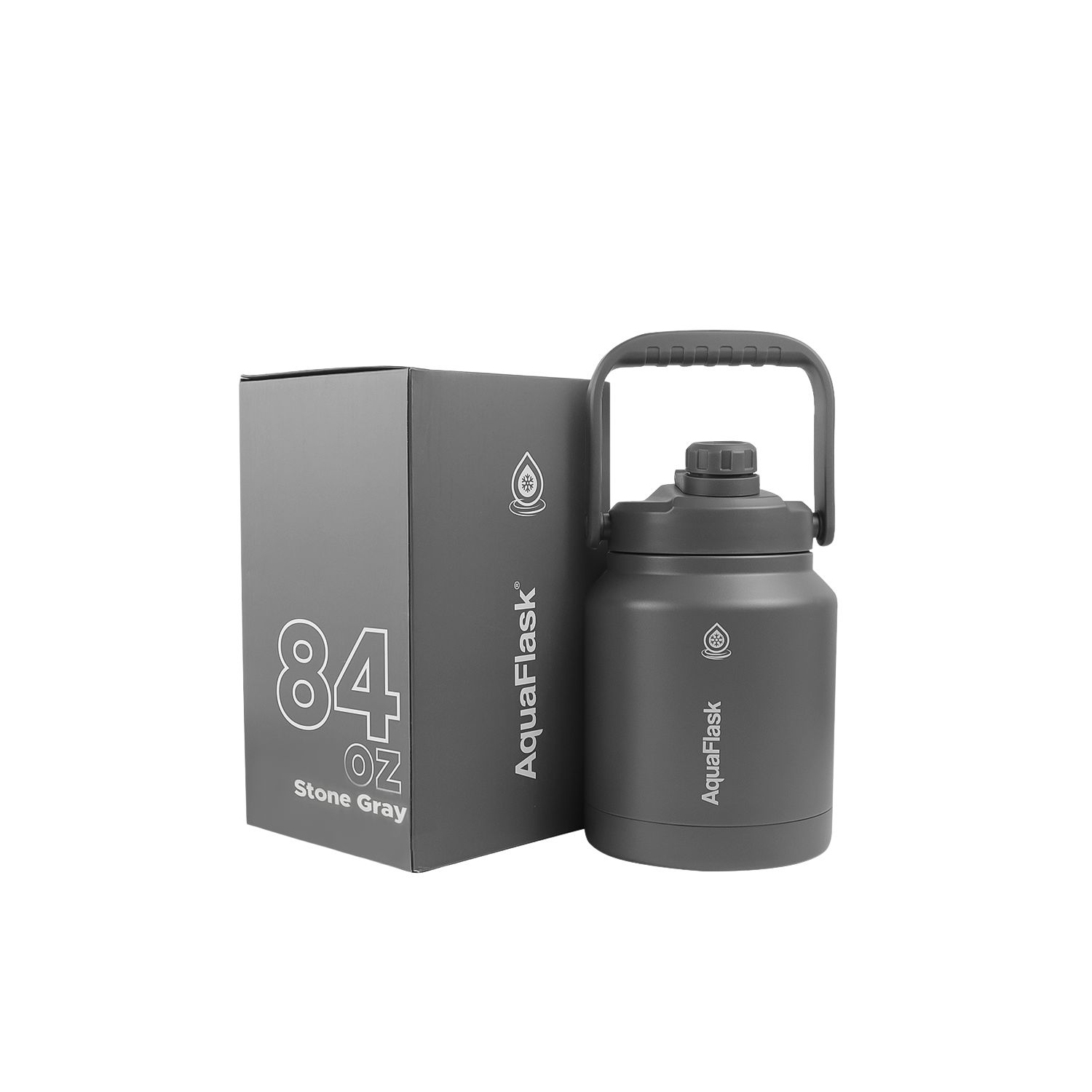 AquaFlask Original Vacuum Insulated Water Bottles 2484 ml - Gray