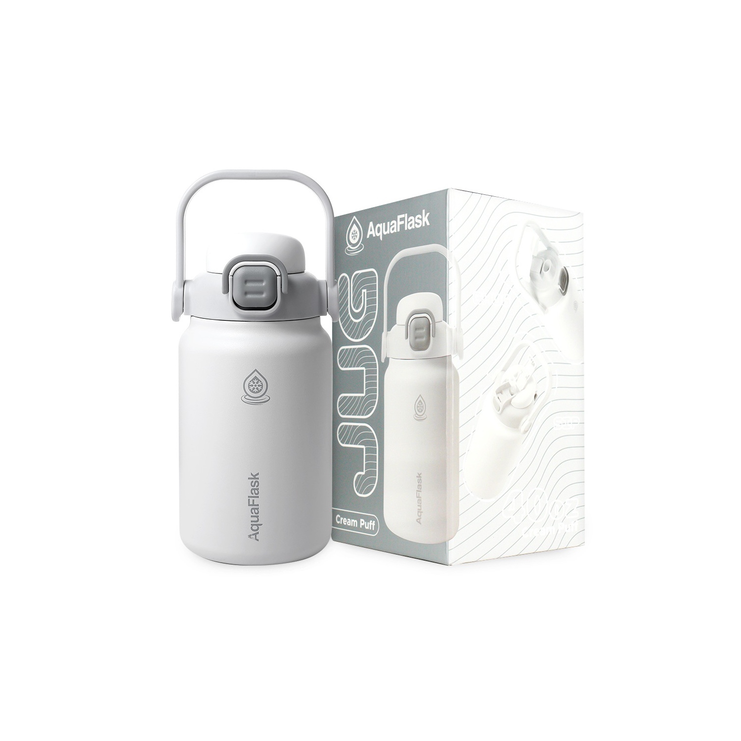 AquaFlask Jug 1.18L - Cream Puff