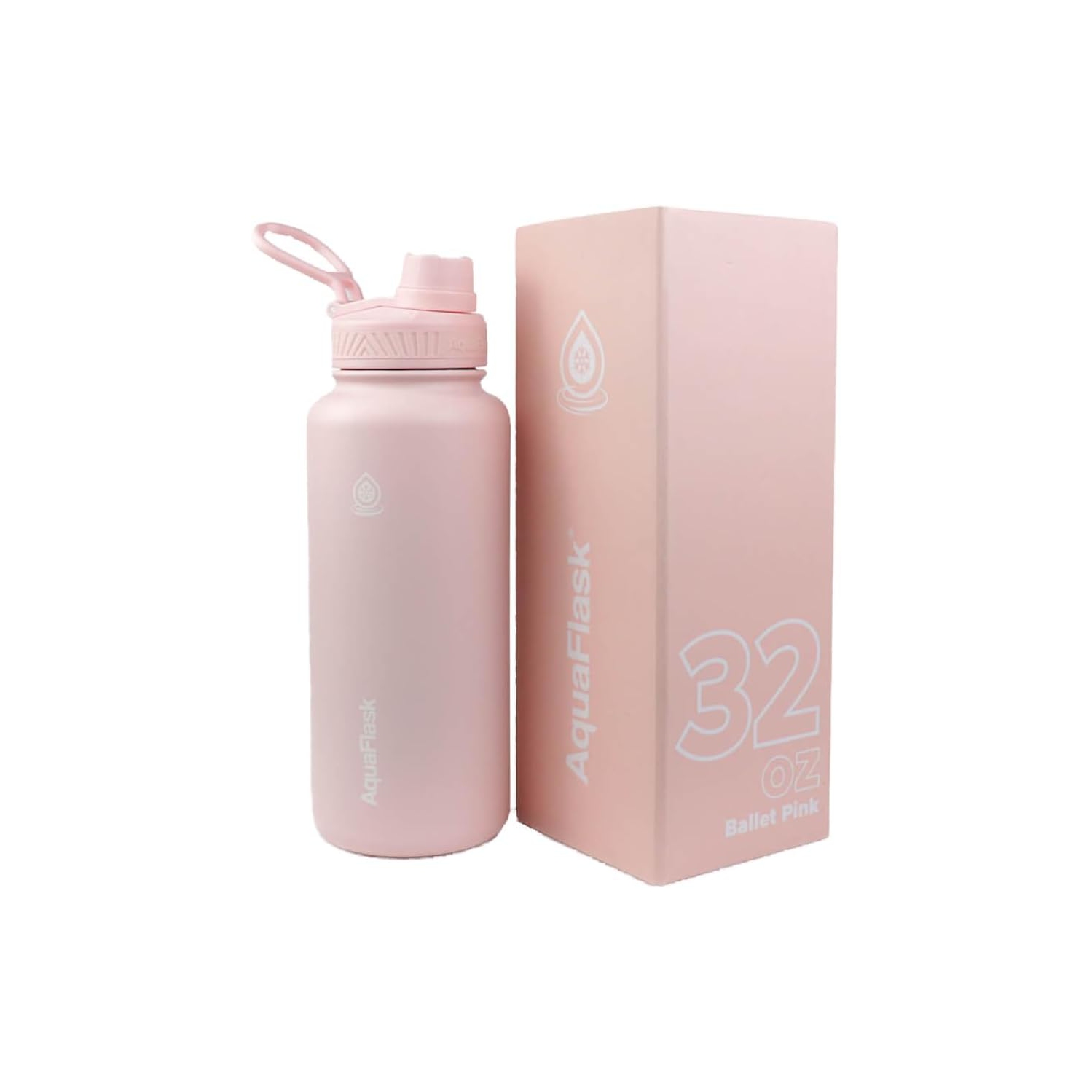 AquaFlask Original Vacuum Insulated Water Bottles 935ml - Ballet Pink