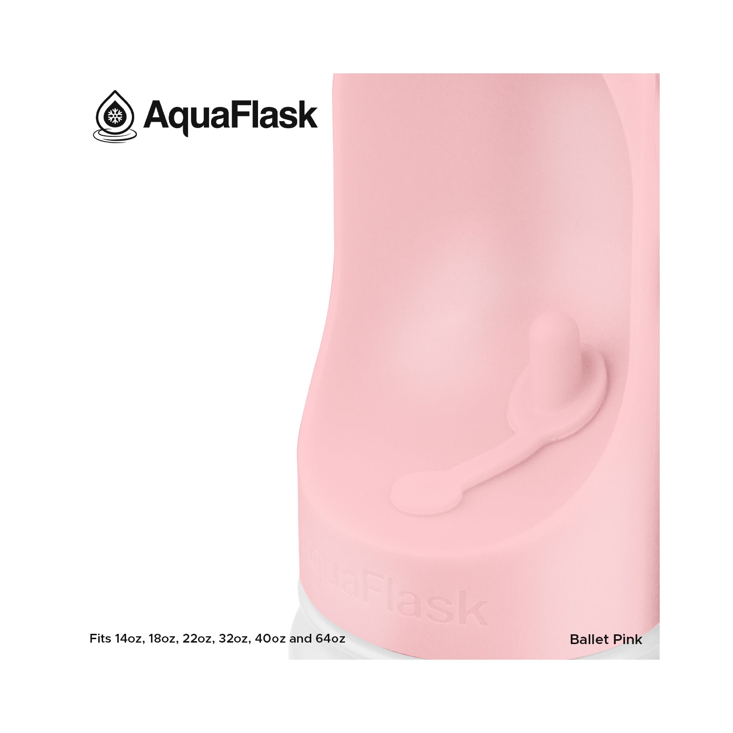 Tasse à eau pour animal de compagnie AquaFlask - Rose flamant