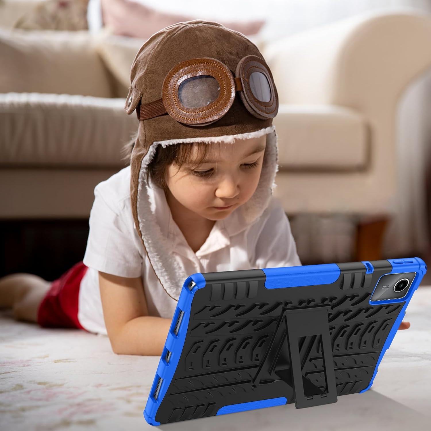 Case for Lenovo Tab M11/K11 LTE 11 inch Case 2024,Lenovo M11/K11 LTE Tablet Case with Invisible Adjustable Stand