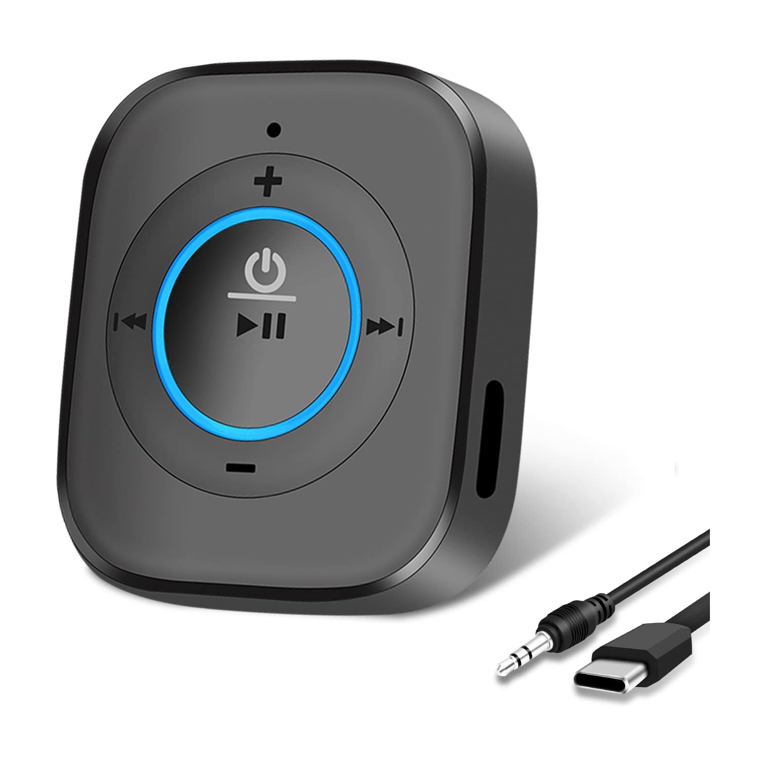 Récepteur Bluetooth 5,4 pour haut-parleur, adaptateur de musique haute fidélité sans fil avec micro intégré pour les appels mains libres pour la