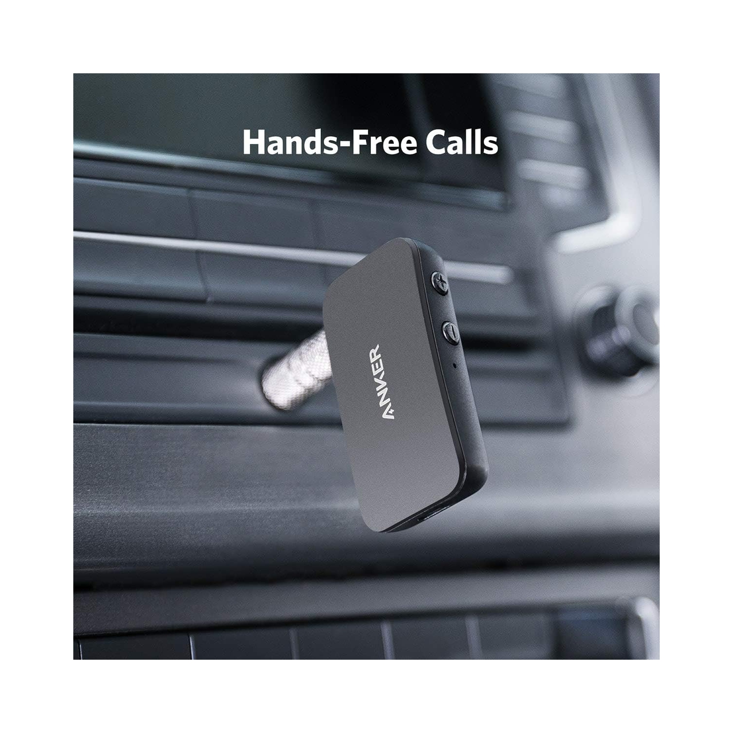 Soundsync A3352 Bluetooth Receiver for Music Streaming with Bluetooth 5.0, 12-Hour Battery Life, Handsfree Calls,