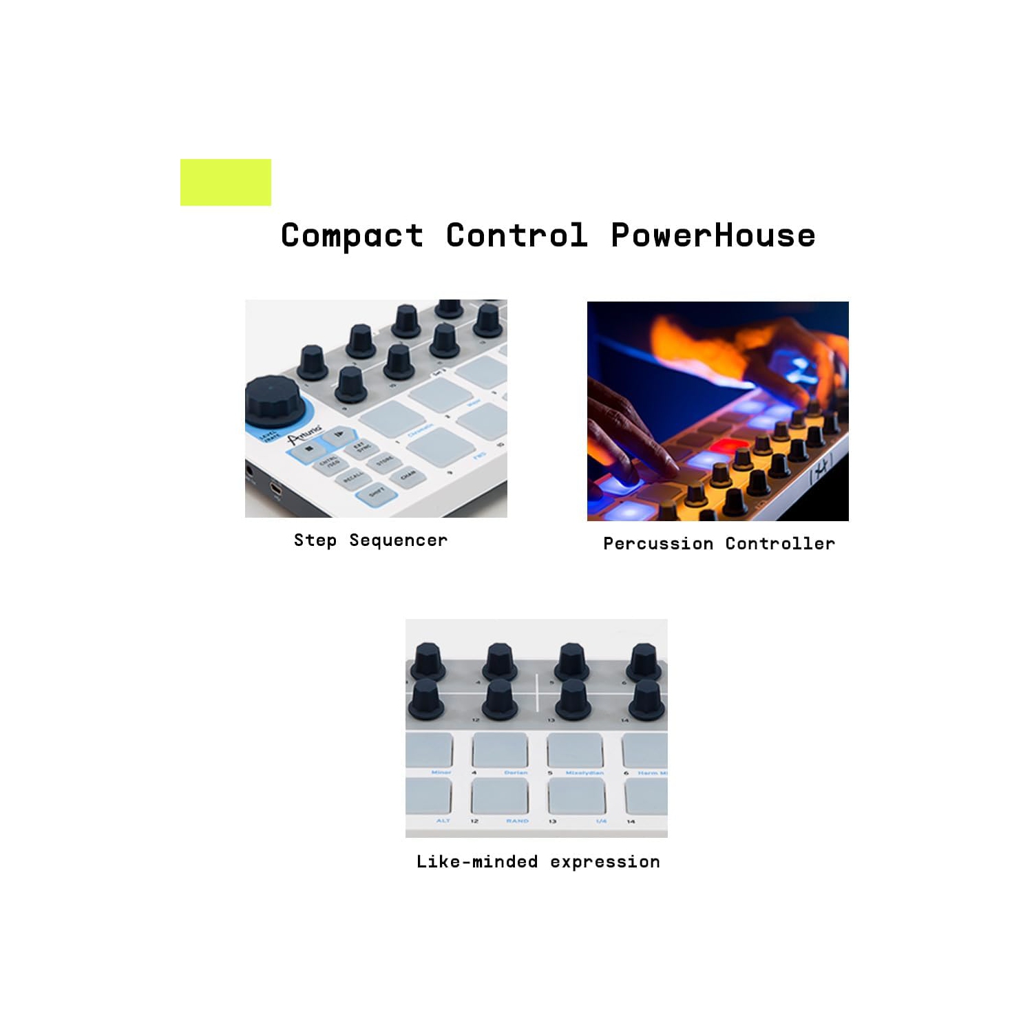 Contrôleur USB/MIDI/CV Beat Step et séquenceur d'Arturia