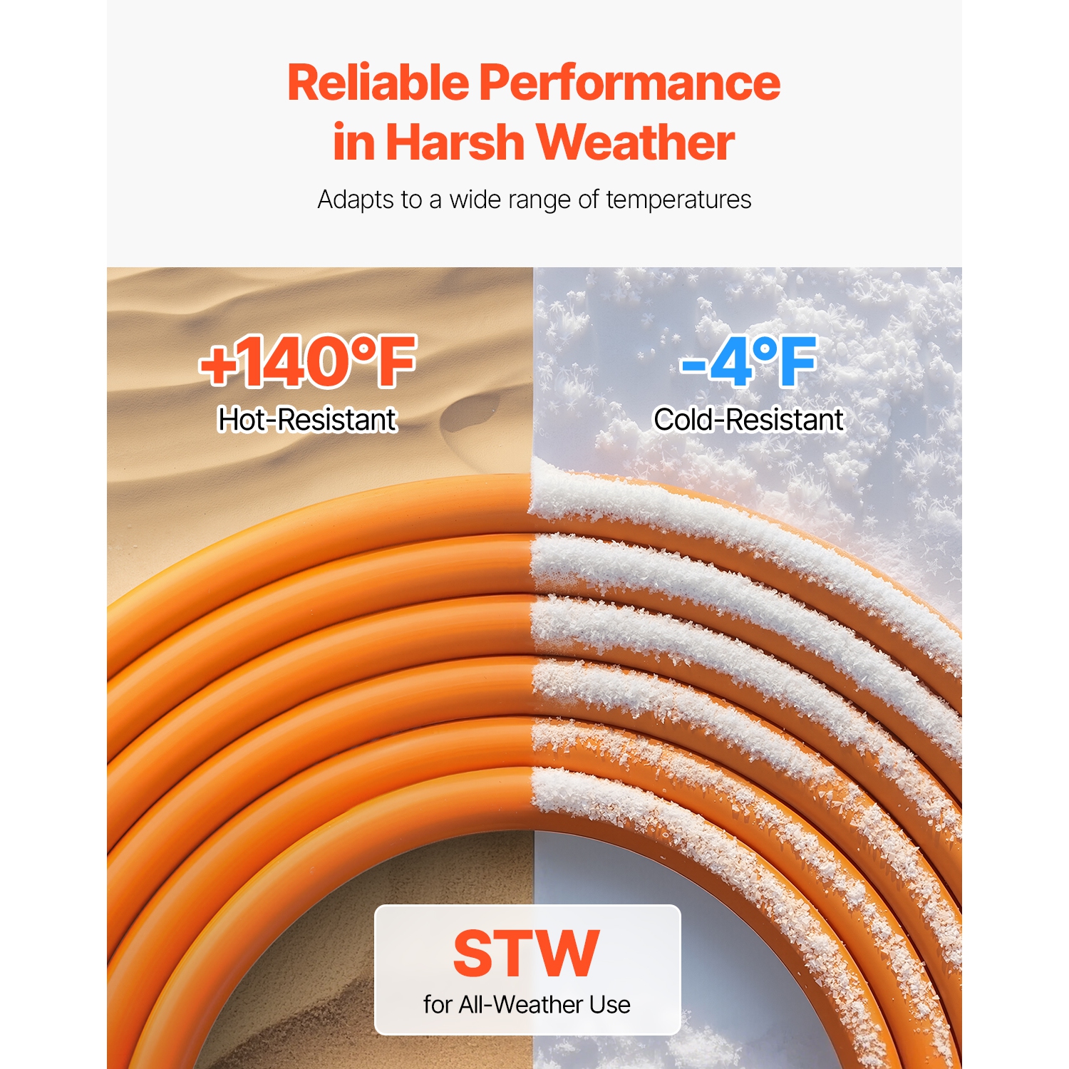 VEVOR 25 ft Dryer Extension Cord, 3-Prong NEMA 10-30P to 10-30R Dryer Cord, 125V/250V STW 10AWG/3C, 30A, Pure Copper Wire Cable with Black Non-woven