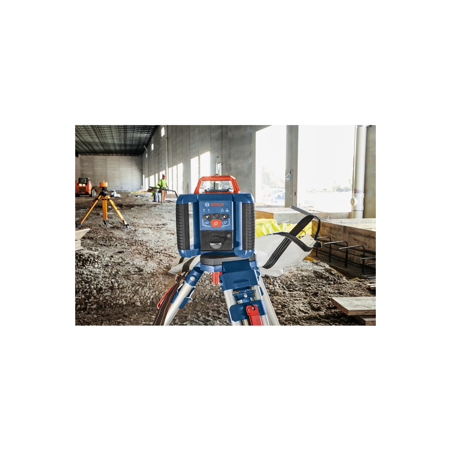 Ensemble laser rotatif sans fil à mise à niveau automatique horizontale/verticale pour cuisinière extérieure 2000Ft Revolve2000 Grl2000-40Hvk de Bosch