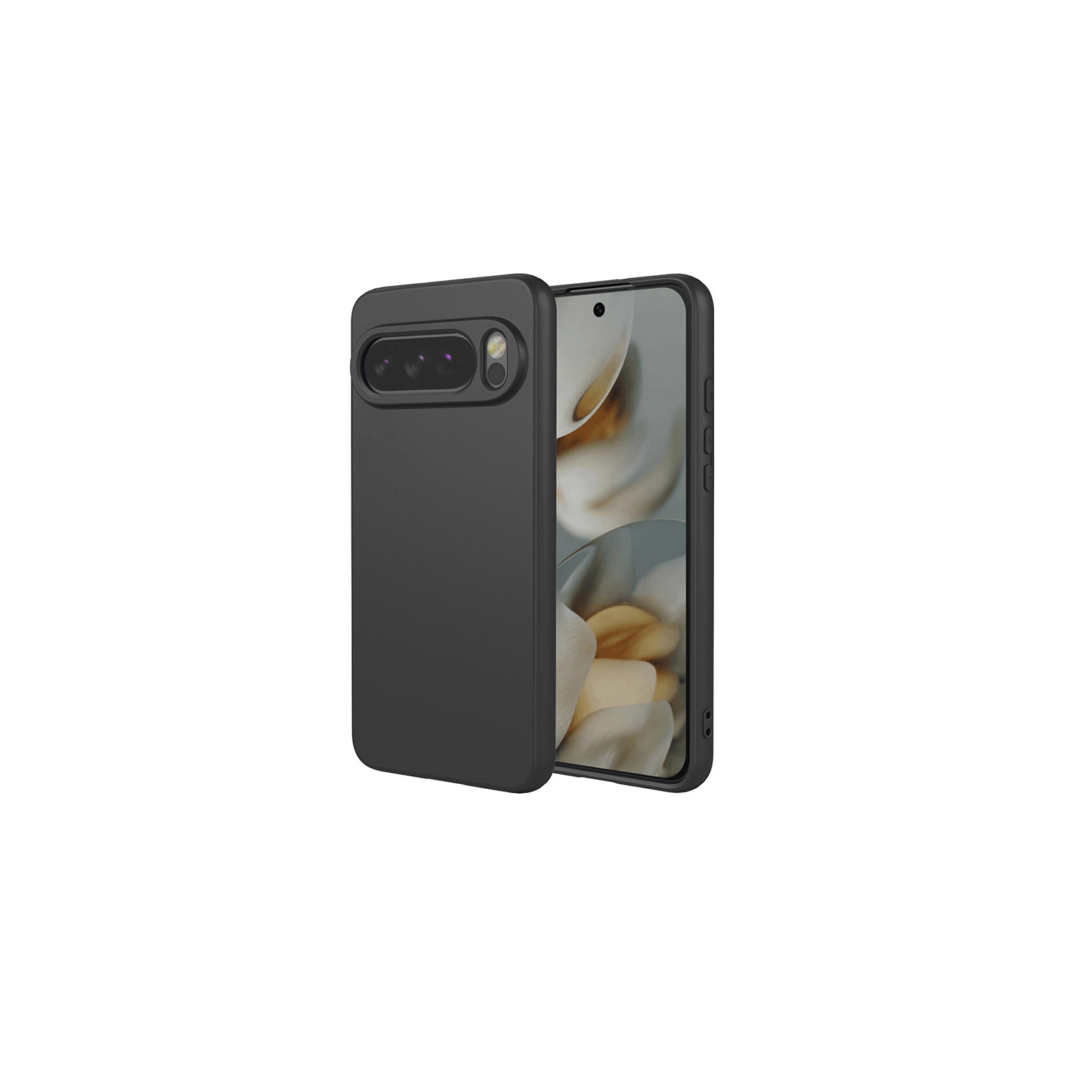 Étui souple noir mat de PANDACO pour Pixel 10 Pro XL de Google