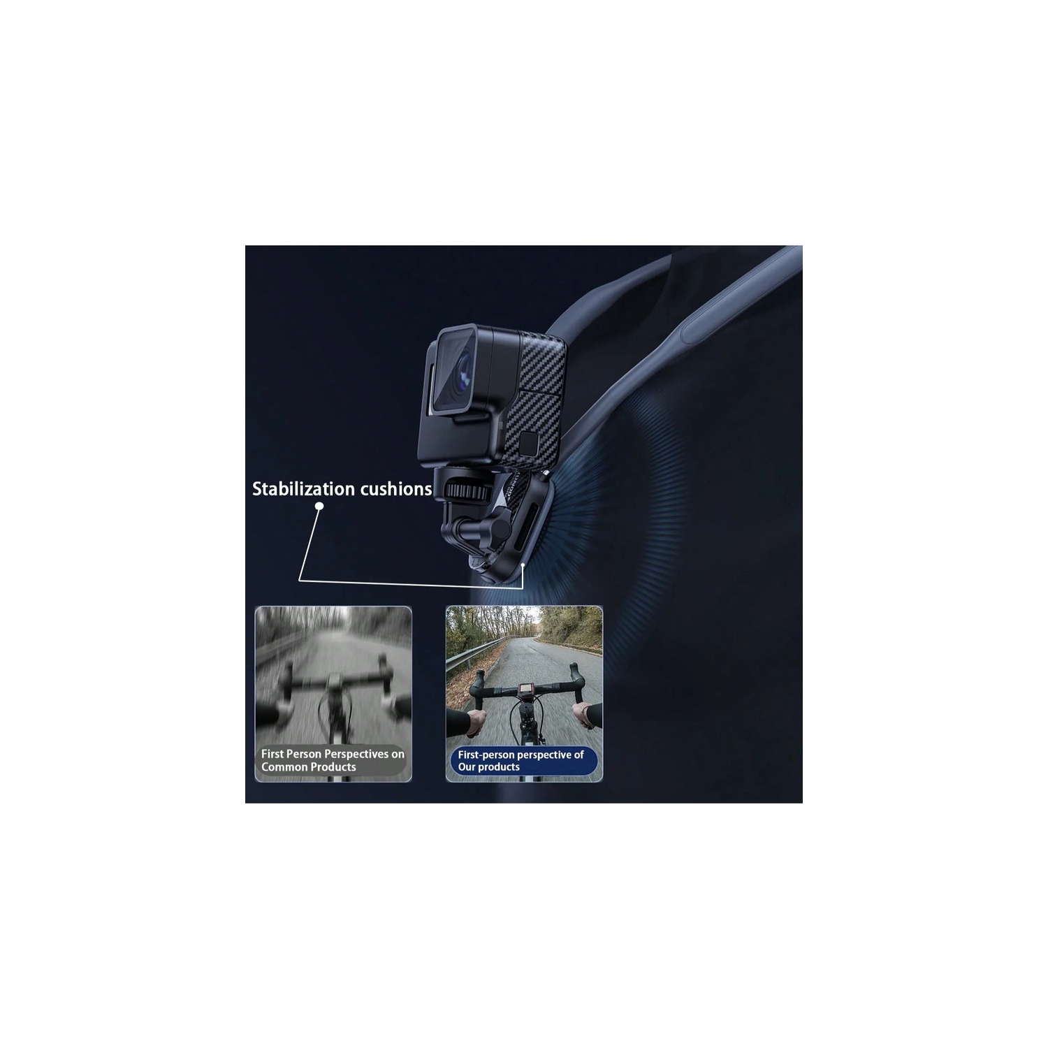 Magnetic camera holder, first-person perspective neck shot, camera neck video holder - camera holder