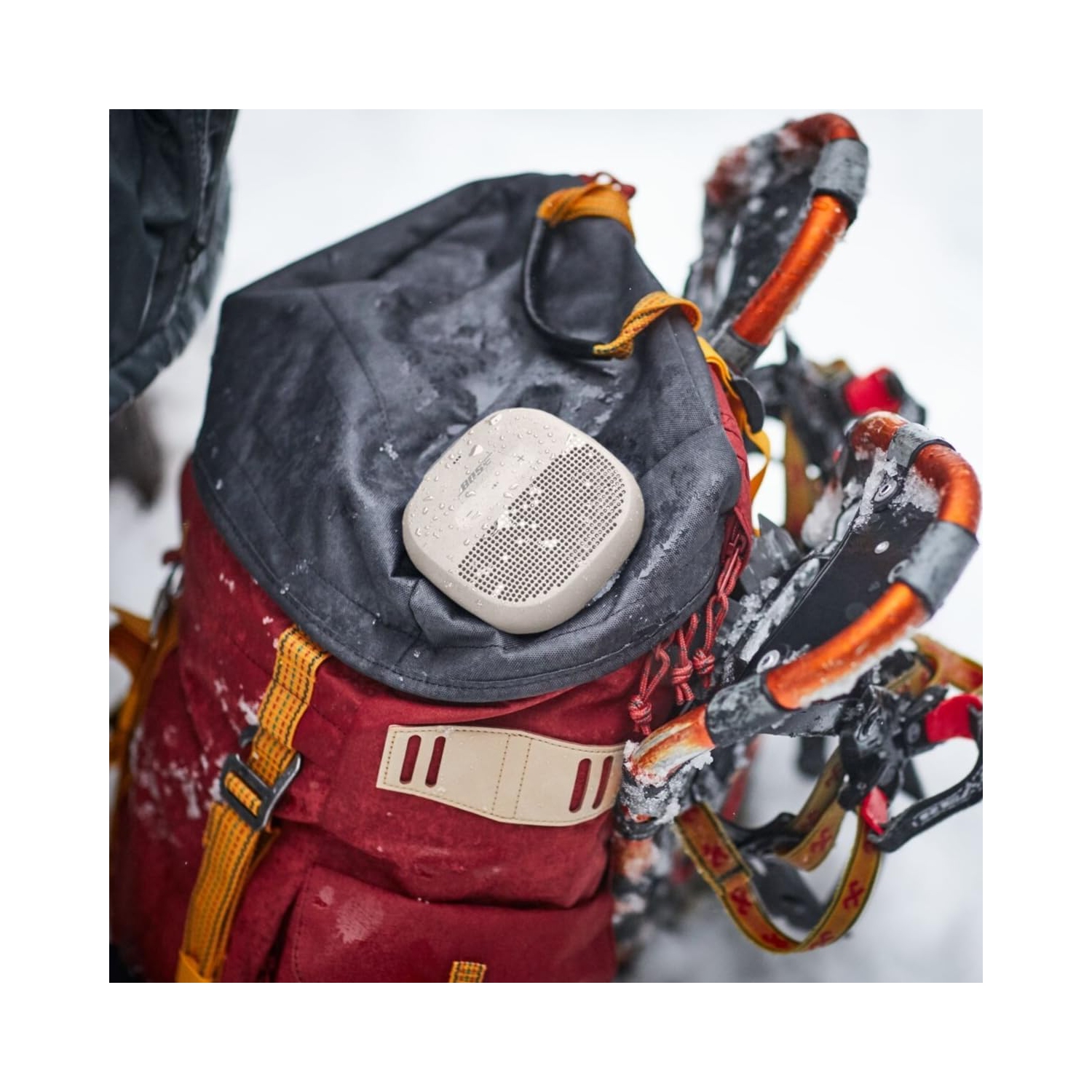 Bose SoundLink Micro Portable Bluetooth Speaker with Waterproof Design - White Smoke