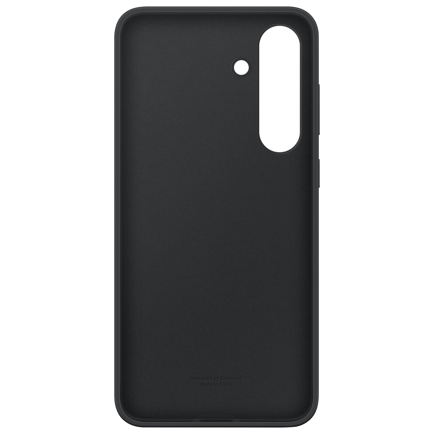 Étui souple ajusté en silicone pour Galaxy S25 FE de Samsung - Noir