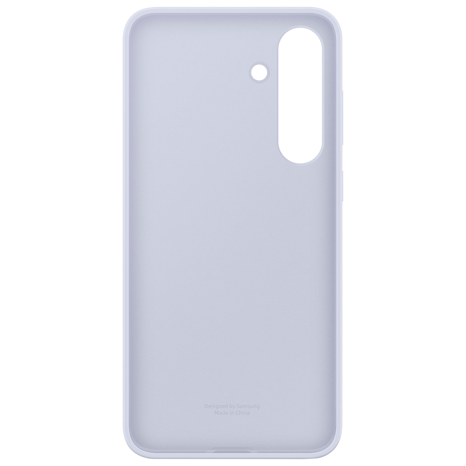 Étui souple ajusté en silicone de Samsung pour Galaxy S25 FE - Bleu pâle