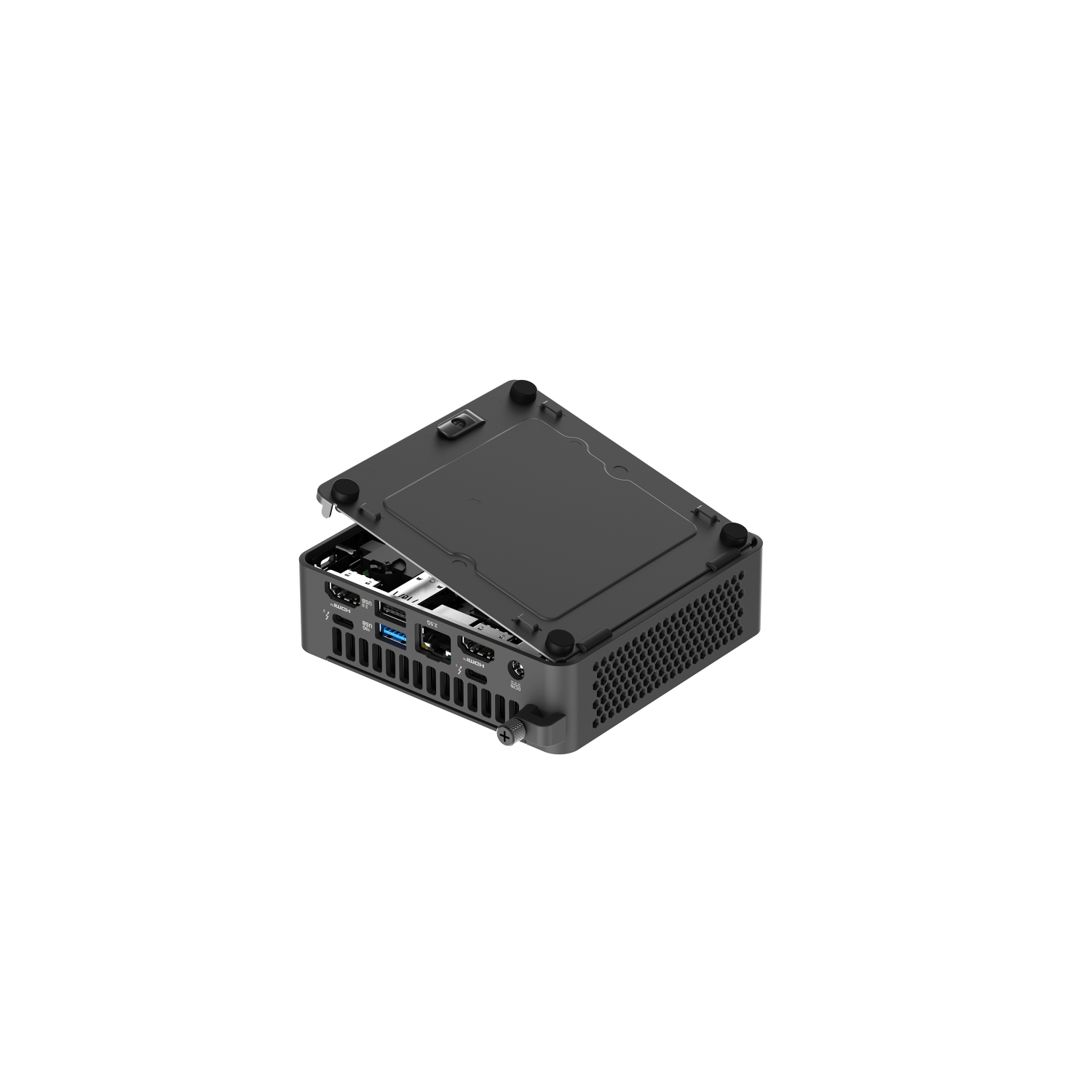 ASUS NUC 15 Pro Barebone Desktop PC - Black - (RNUC15CRKC70000U)