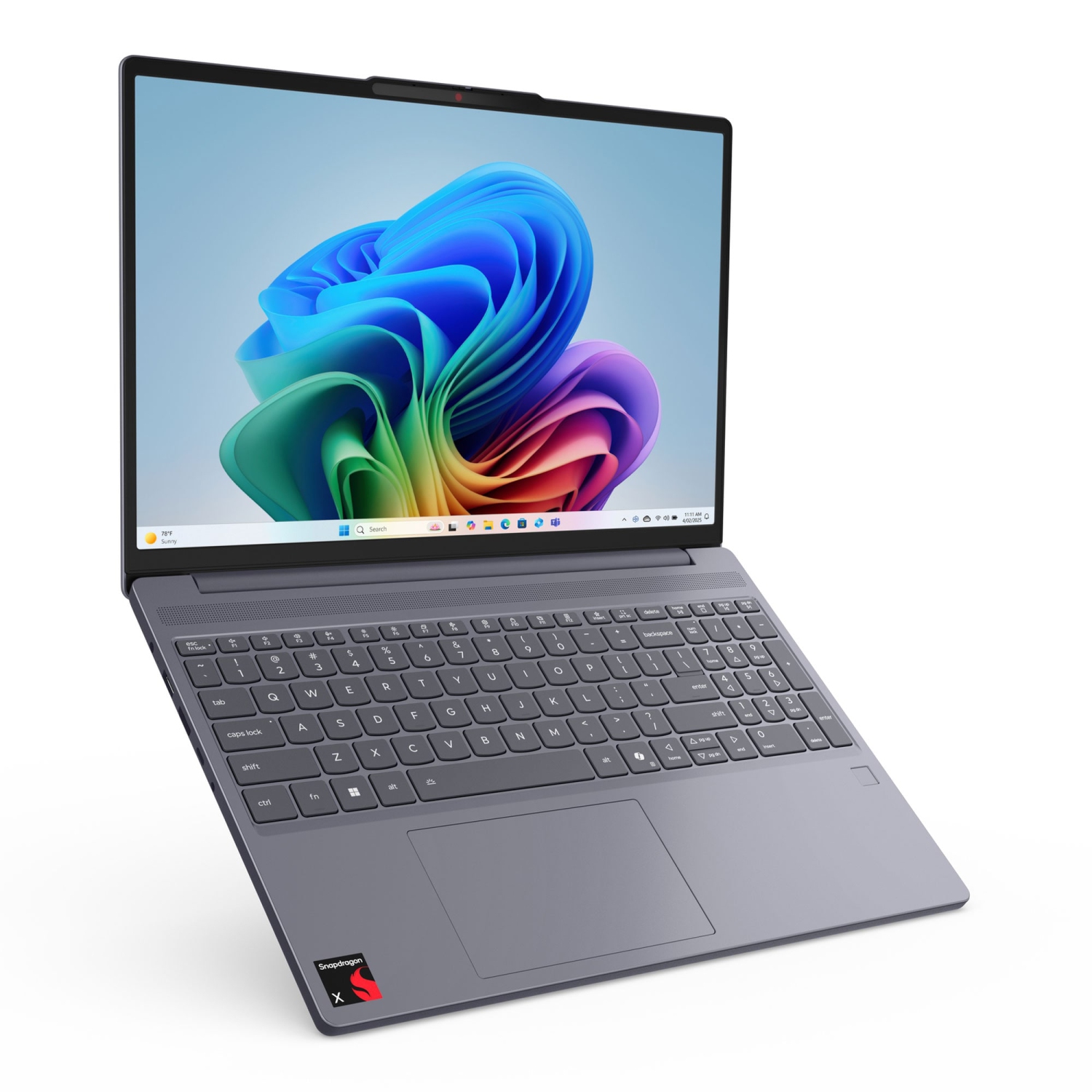 Lenovo IdeaPad Slim 3x Laptop, 15.3" IPS 60Hz, Snapdragon X X1-26-100, 16GB, 512GB SSD