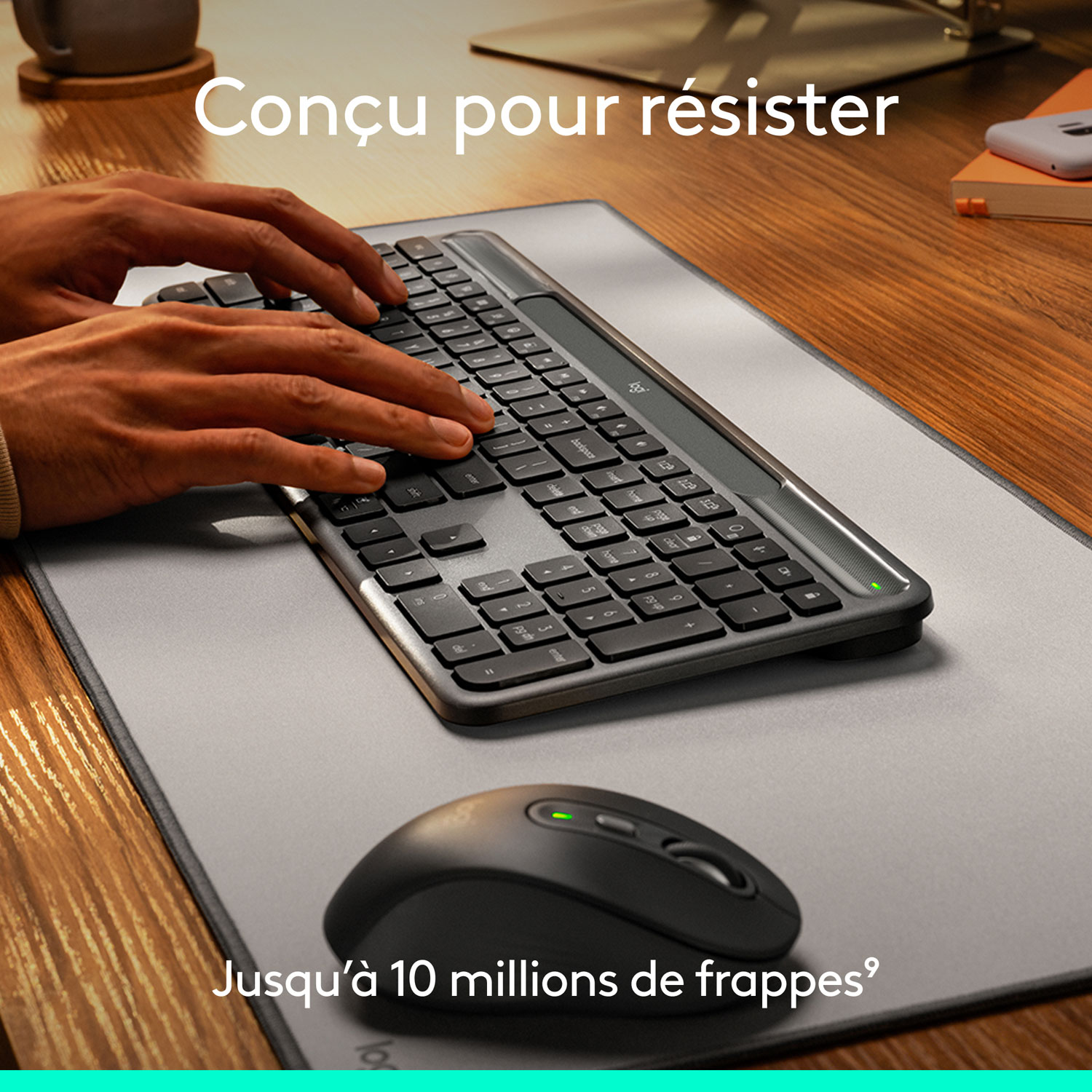 Clavier Bluetooth Signature Slim Solar+ K980 de Logitech - Anthracite - Anglais - Exclusivité Best Buy