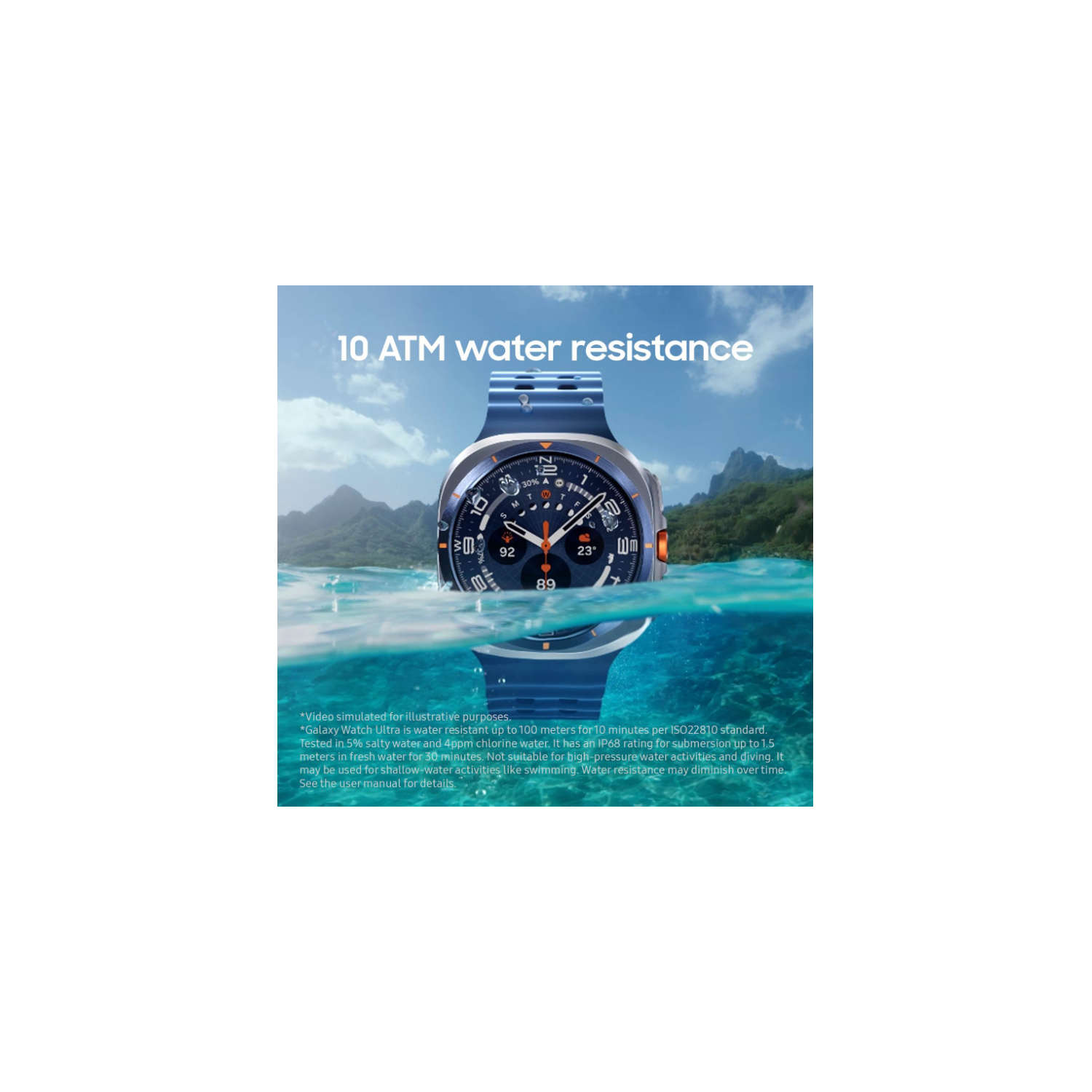 Samsung Galaxy Watch Ultra Smartwatch - 2025 Version, 47mm, Titanium Gray, LTE - Durable Titanium Casing, Cushion Design, Quick Button, AI-Powered