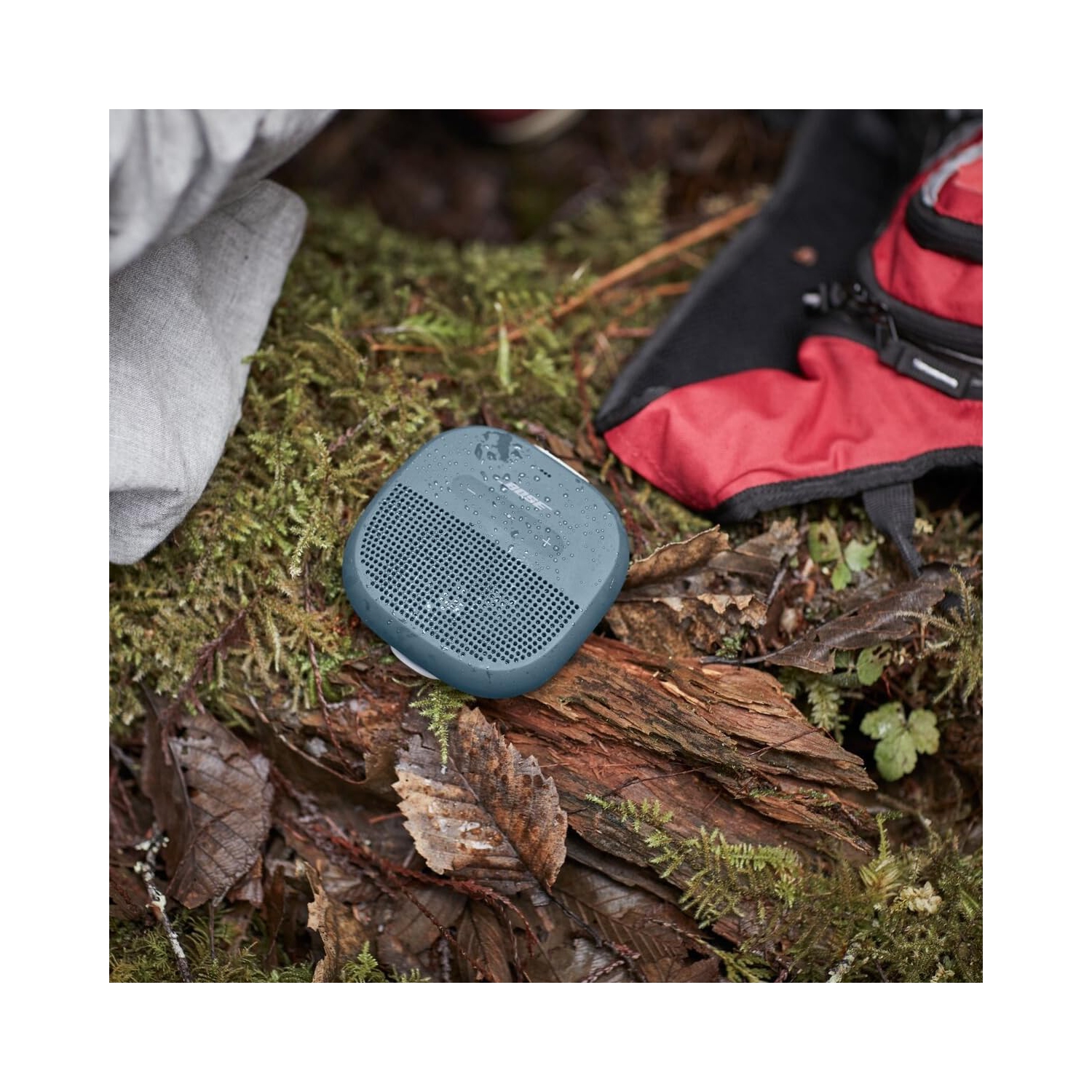 Haut-parleur portatif Bluetooth SoundLink Micro de Bose étanche - Bleu pierre