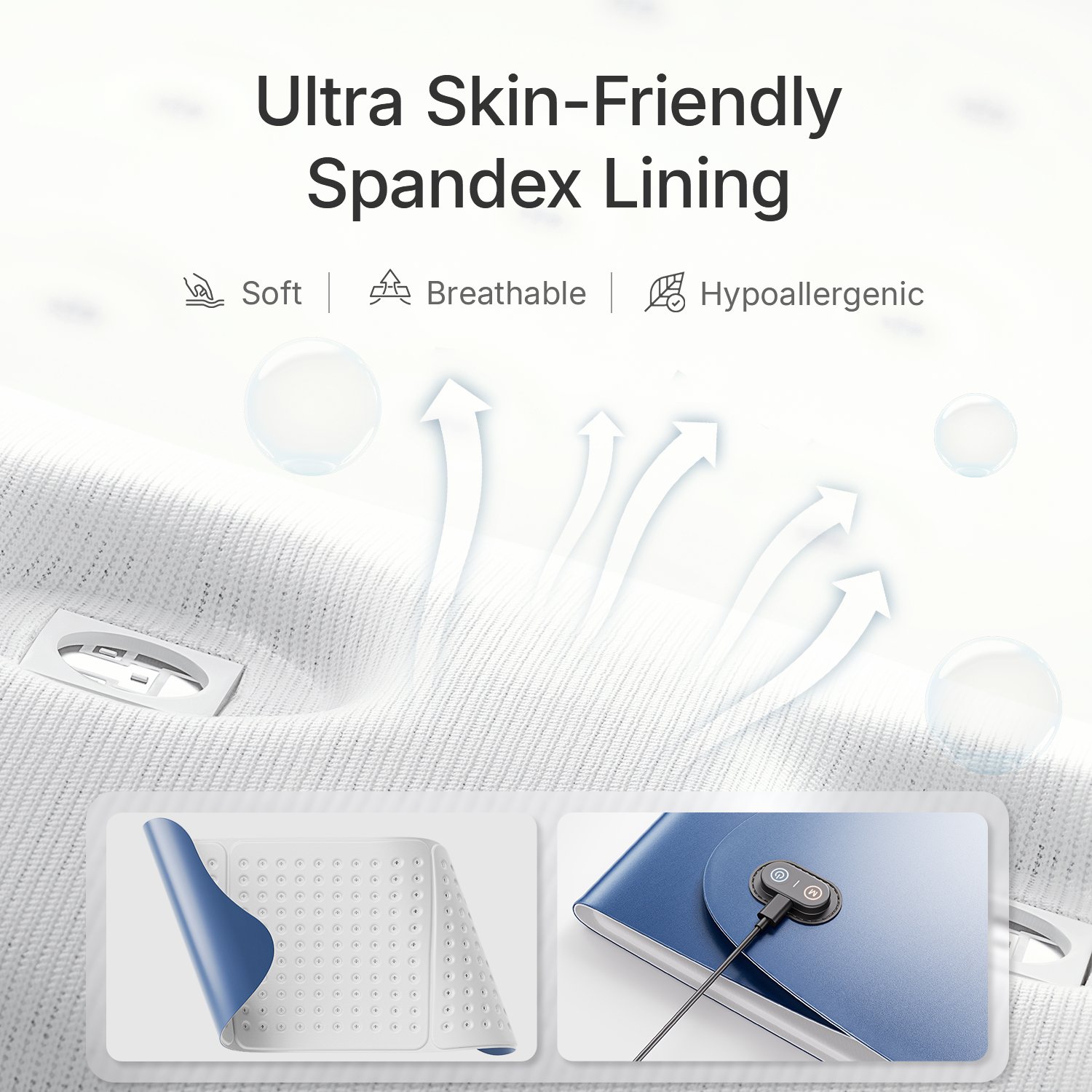 792 Chips LED Tapis thérapeutique lumière rouge Instrument de beauté Compression thermique infrarouge Ceinture de thérapie lumineuse rouge Ceinture