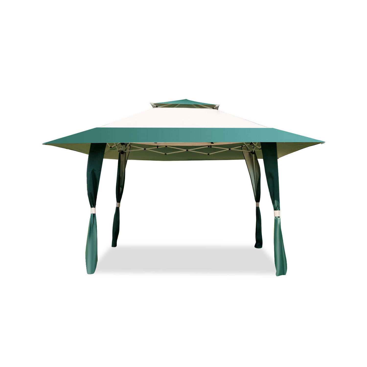 Gymax Patio Outdoor Heavy Duty 13'x13' Folding Canopy Shelter Awning Tent Gazebo Companion