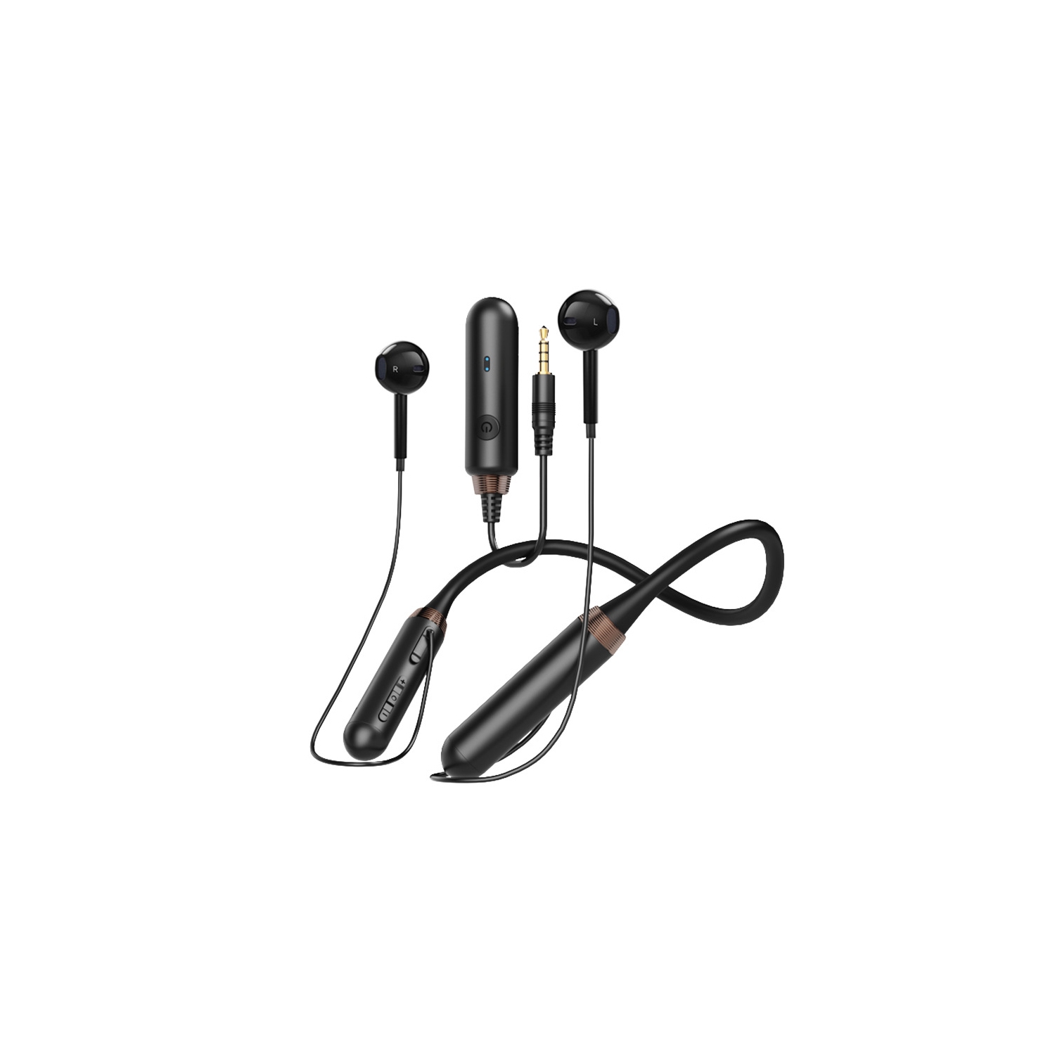 Écouteurs de contrôle sans fil en direct Casques d'écoute intra-auriculaires à suppression du bruit de 3,5&nbsp;mm&nbsp;: moniteur bimode 2,4 GHz un