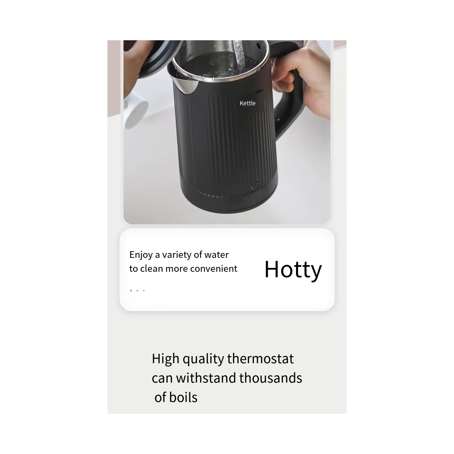 600W portable electric kettle, suitable for travel and business trips, 304 stainless steel, suitable for hotels and offices, 110V US standard, green