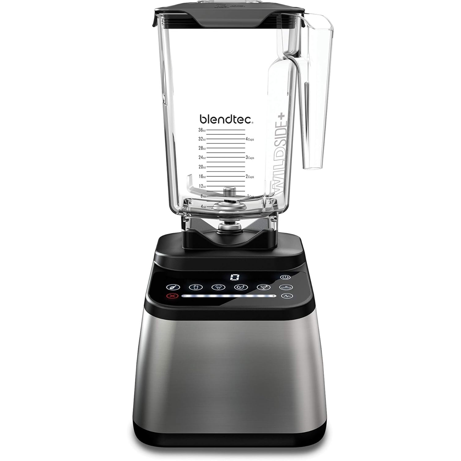 Mélangeur Original Designer Series de Blendtec avec récipient WildSide+ de 90 oz - Acier inoxydable