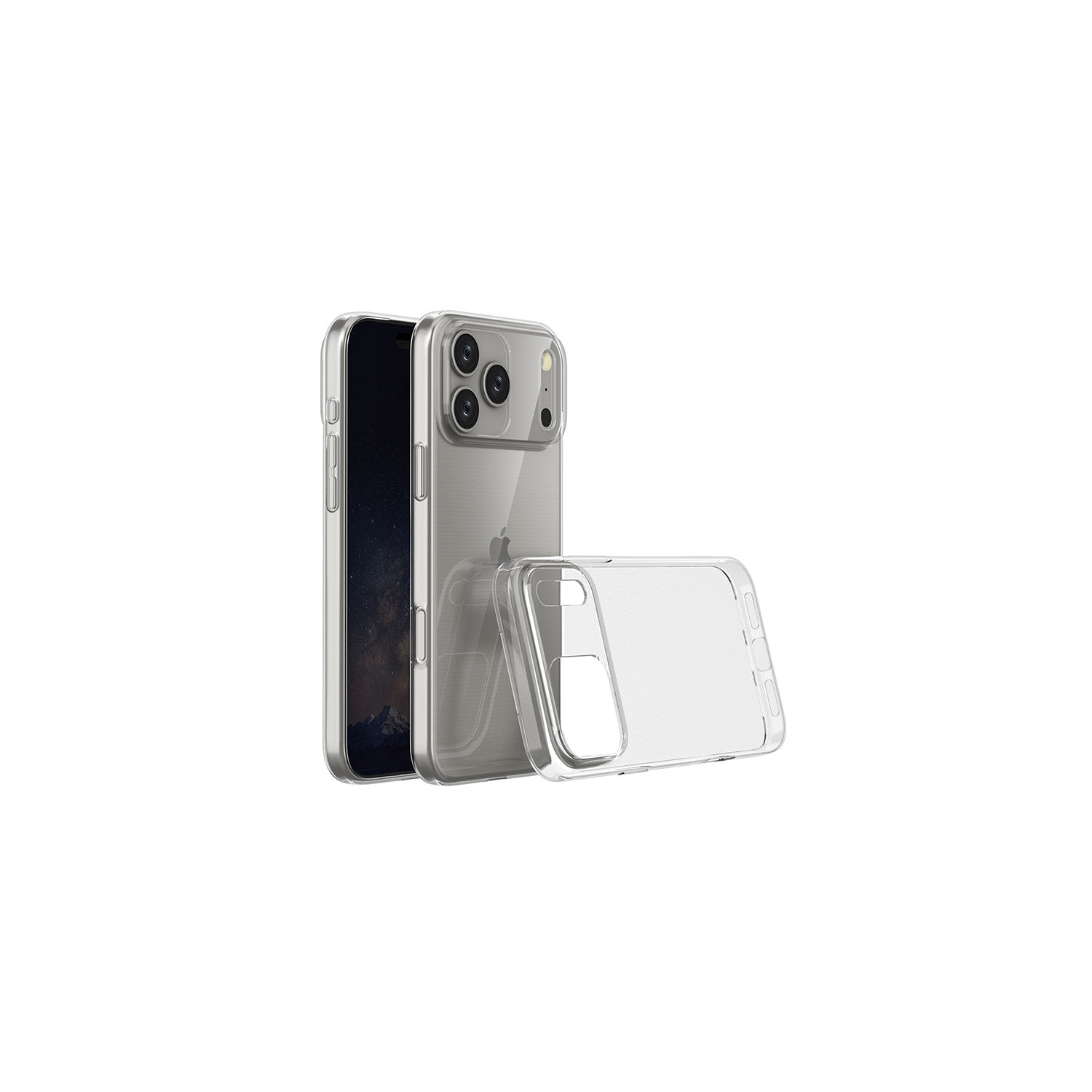 PANDACO Clear Case for iPhone 17 Pro