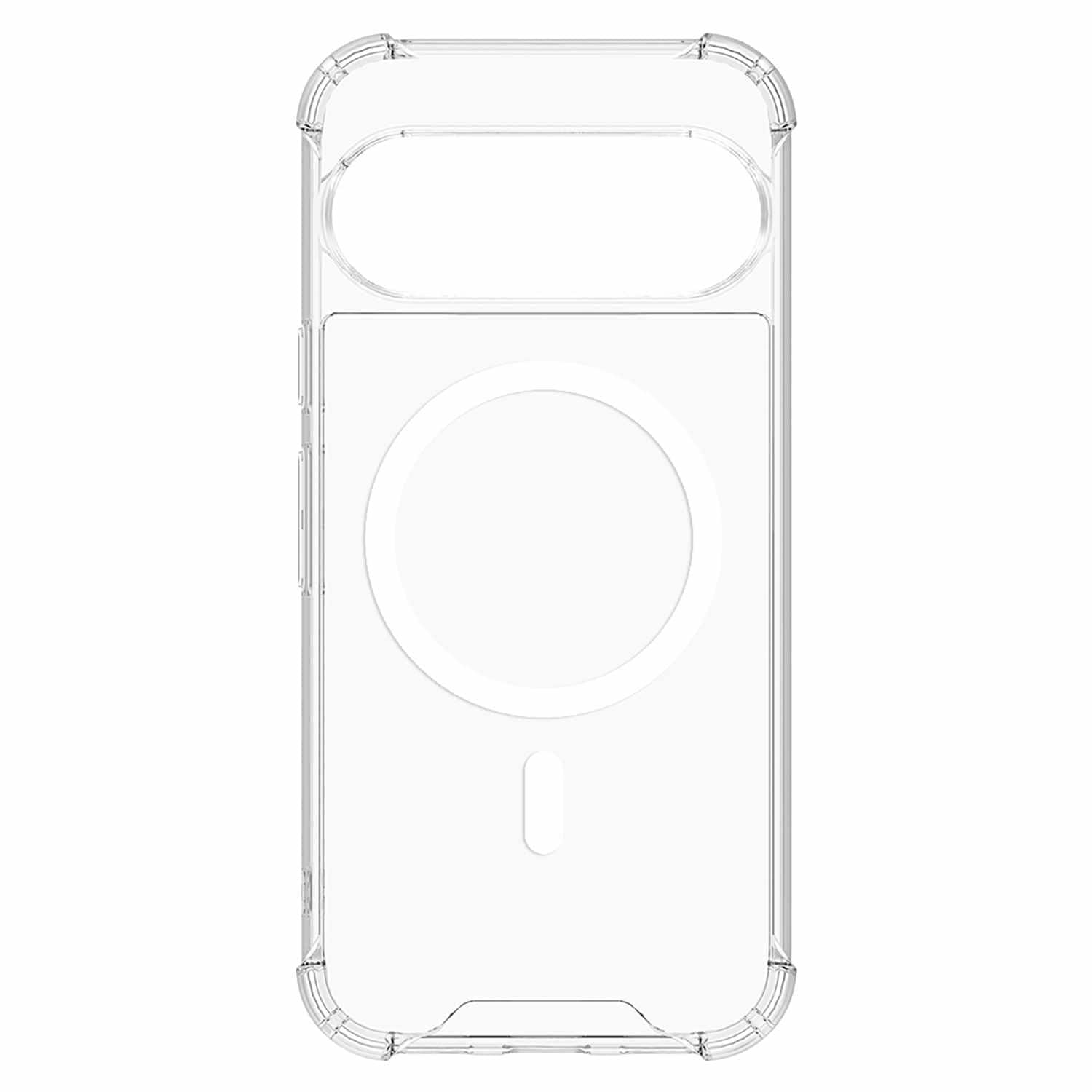 Blu Element – Étui robuste DropZone avec aimants | Conçu pour le Pixel 10/10 Pro | Transparent