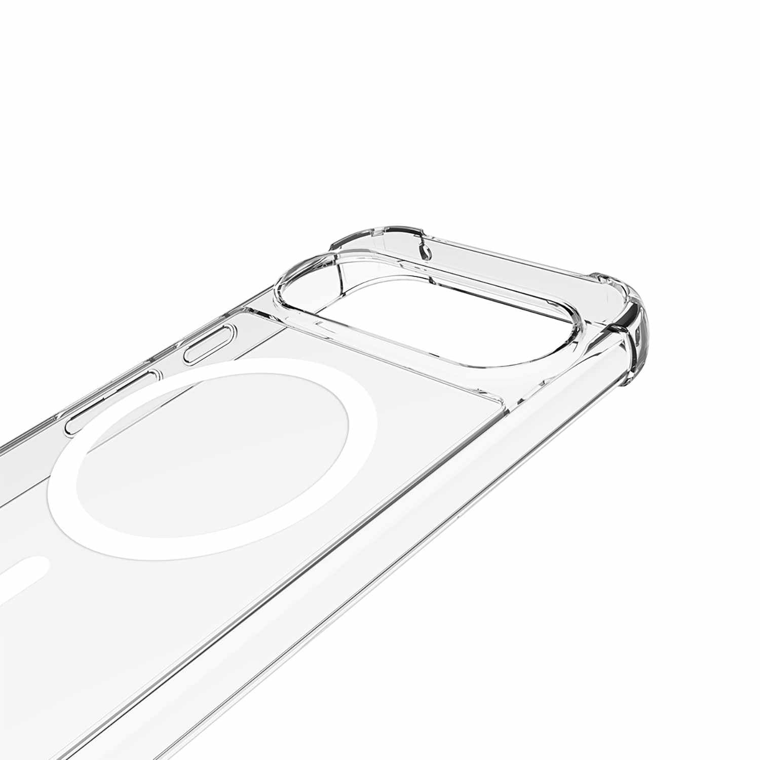 Blu Element – Étui robuste DropZone avec aimants | Conçu pour le Pixel 10/10 Pro | Transparent