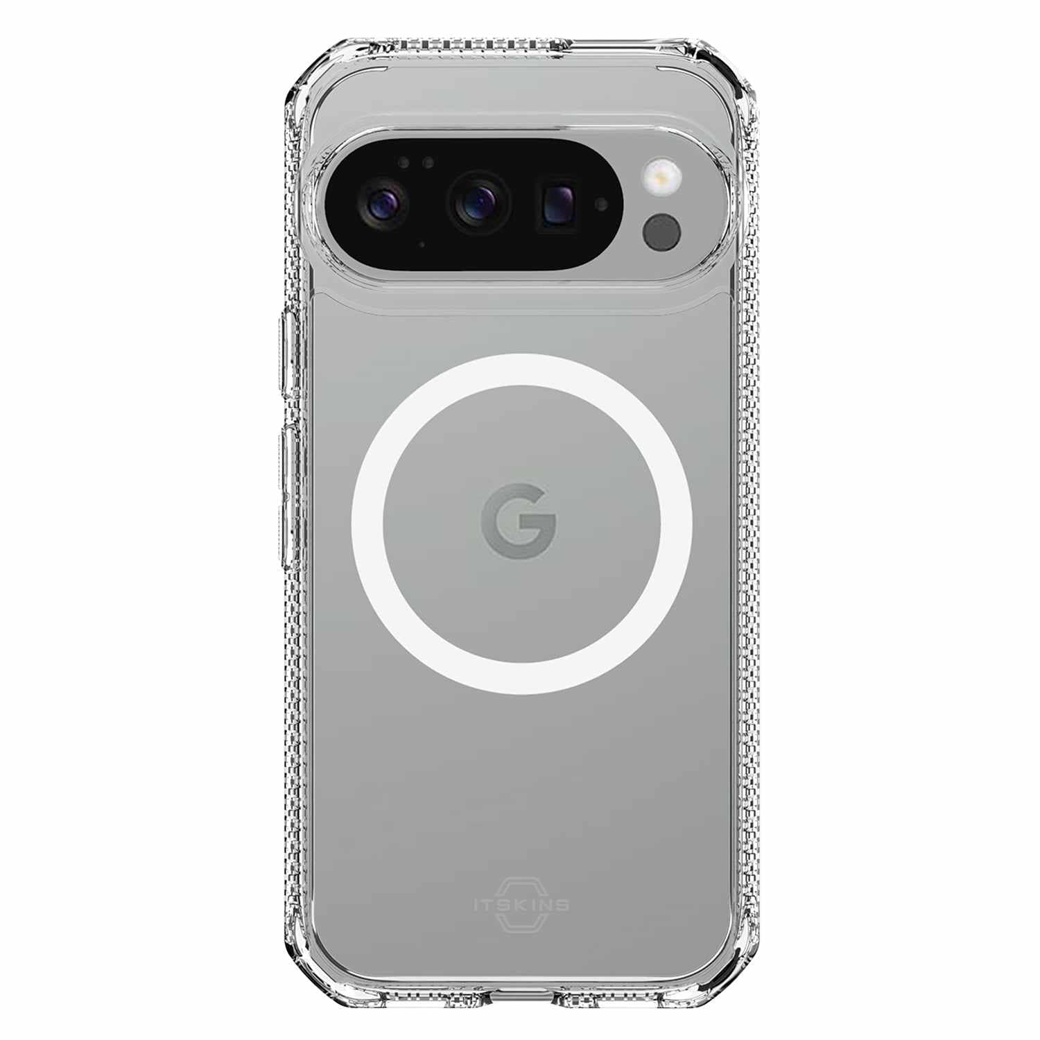 ITSKINS Hybrid_R Case w/MagSafe | Made for Pixel 10 Pro XL | Clear