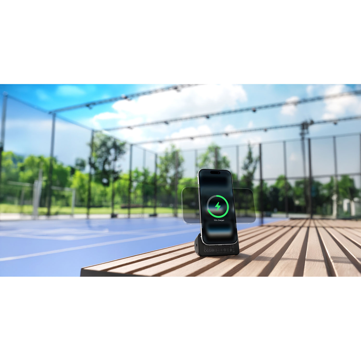 Chargeur portable USB-C de 9300 mAh PowerGrip de Belkin avec câble USB-C - Anthracite