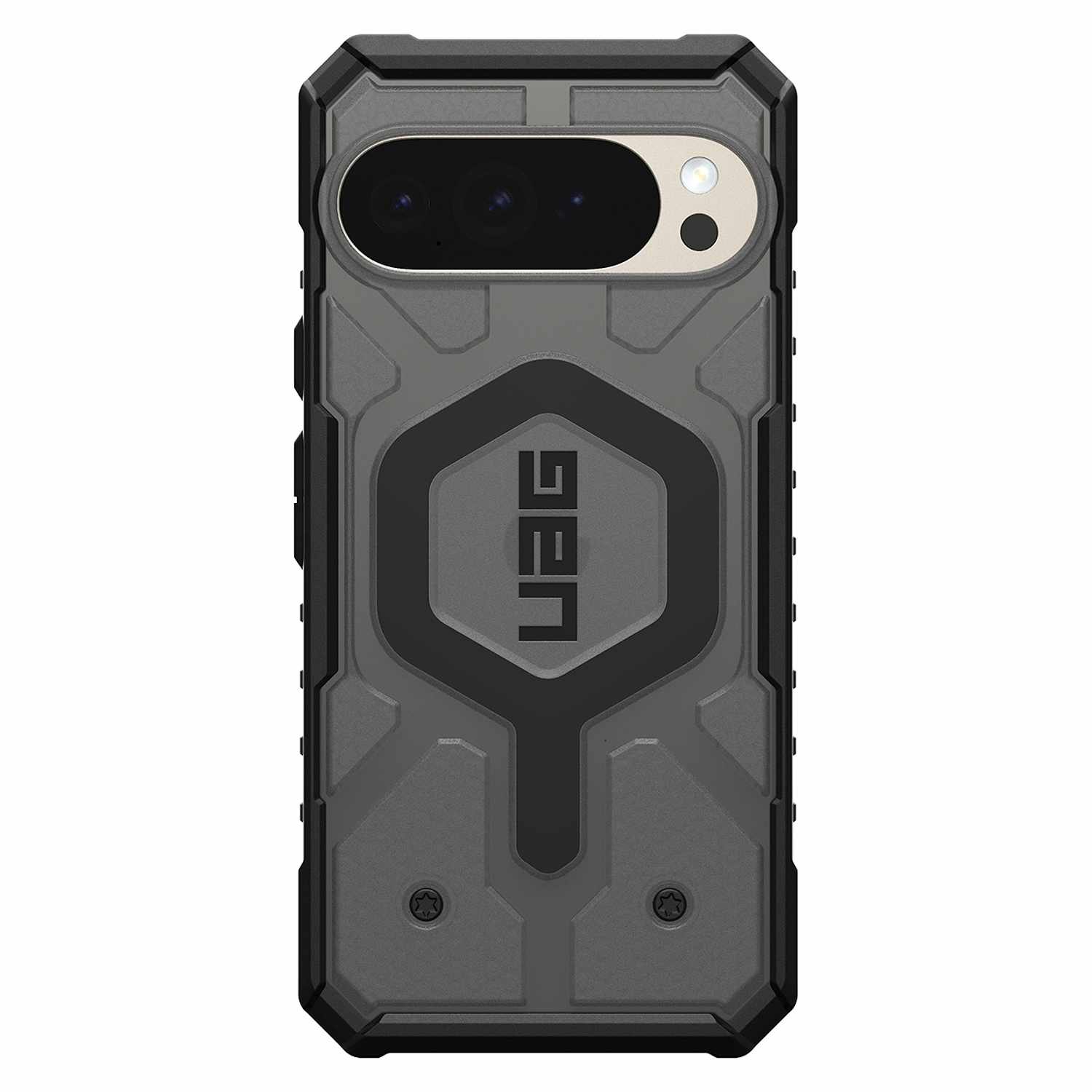 UAG – Étui transparent Pathfinder avec aimant | Conçu pour Pixel 10 Pro XL | Cendre/Noir
