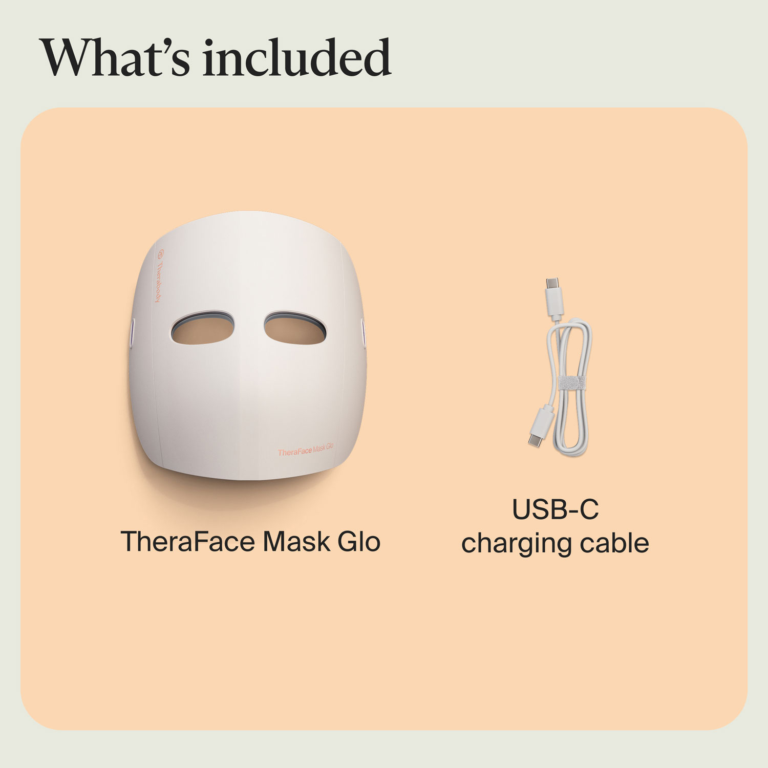 Masque DEL TheraFace Mask Glo de Therabody
