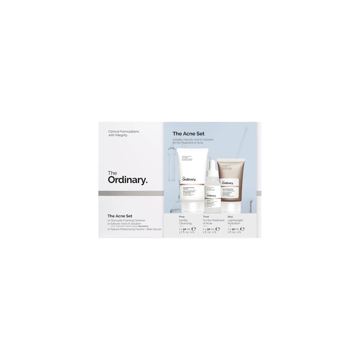 The Ordinary , The Acne Set, White