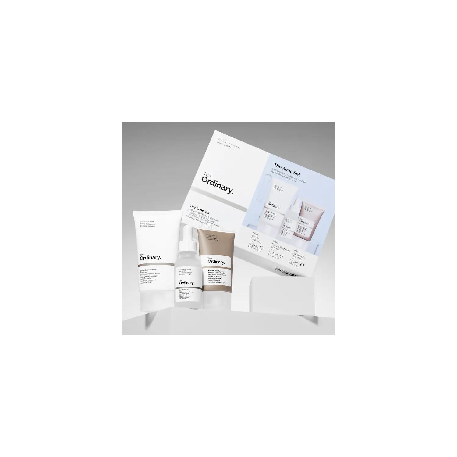 The Ordinary , The Acne Set, White
