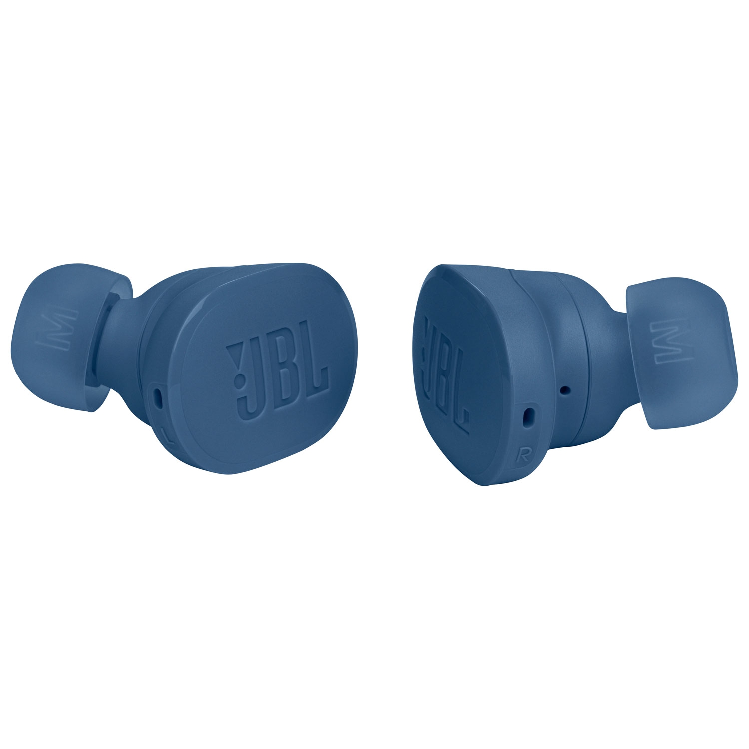 Boîte ouverte Écouteurs boutons 100 % sans fil à suppression du bruit Tune Buds de JBL - Bleu
