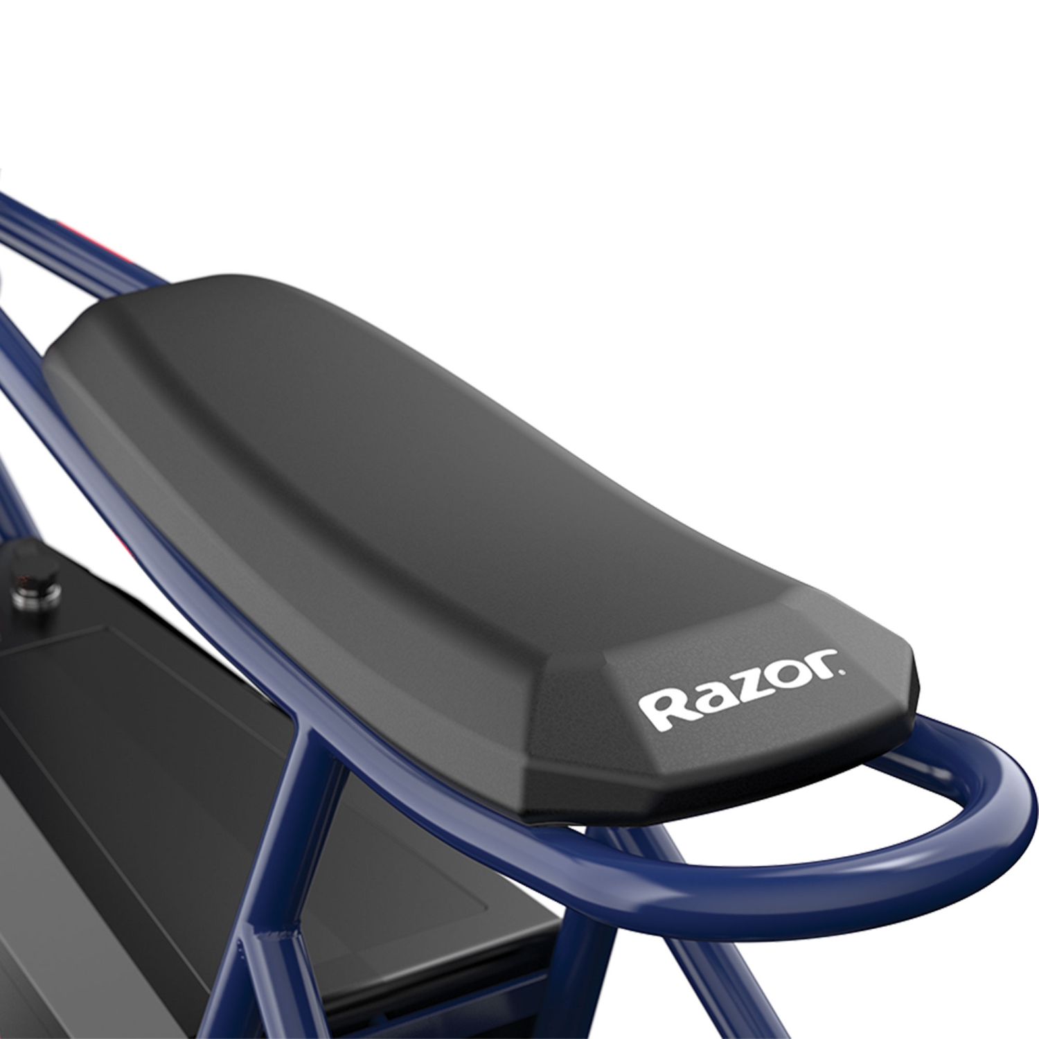 Minivélo électrique rétro Rambler 12 de Razor avec moteur 250&nbsp;W et batterie 24&nbsp;V, bleu foncé