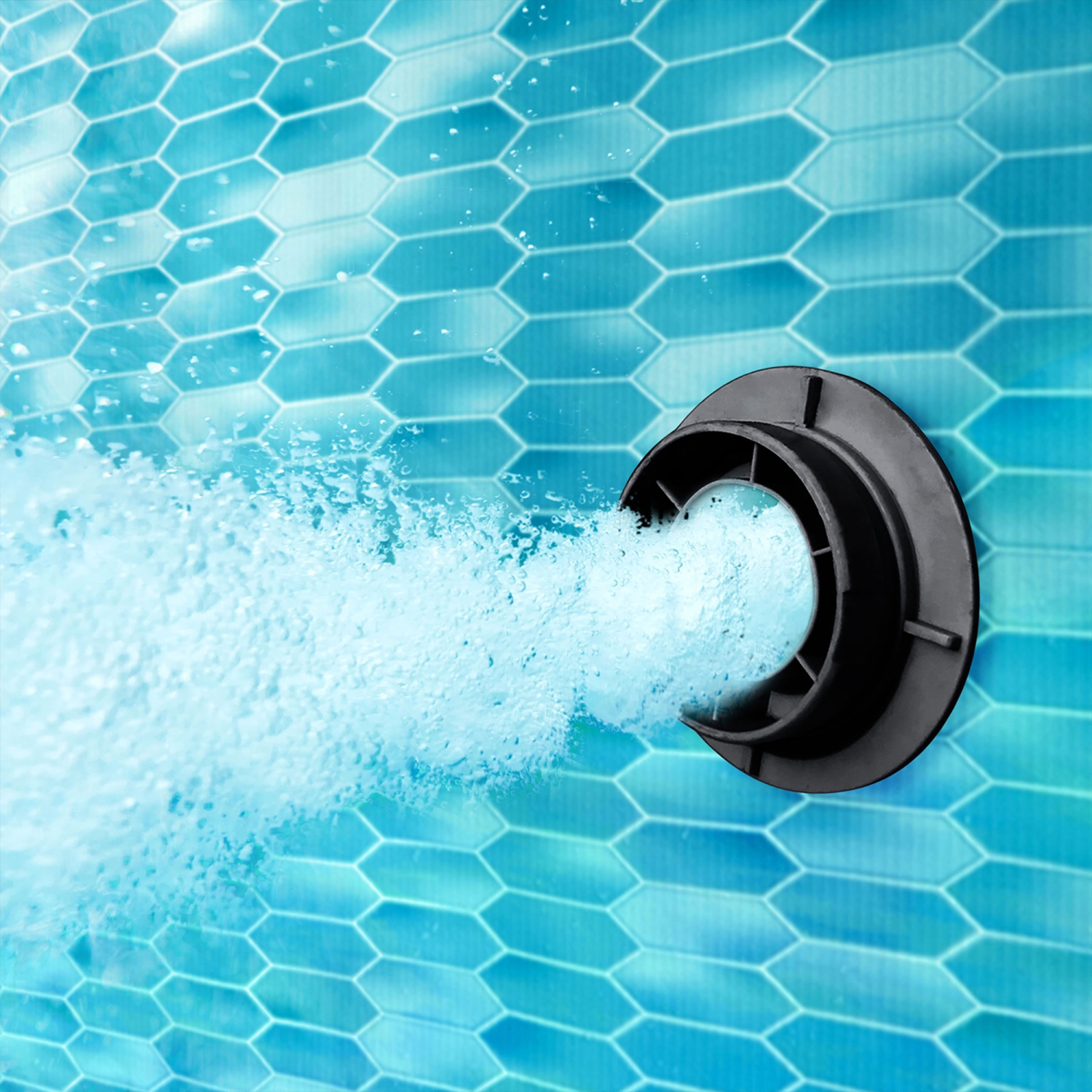 Funsicle – Piscine hors terre à anneaux QuickSet, 18 pi x 48&nbsp;po, chevrons